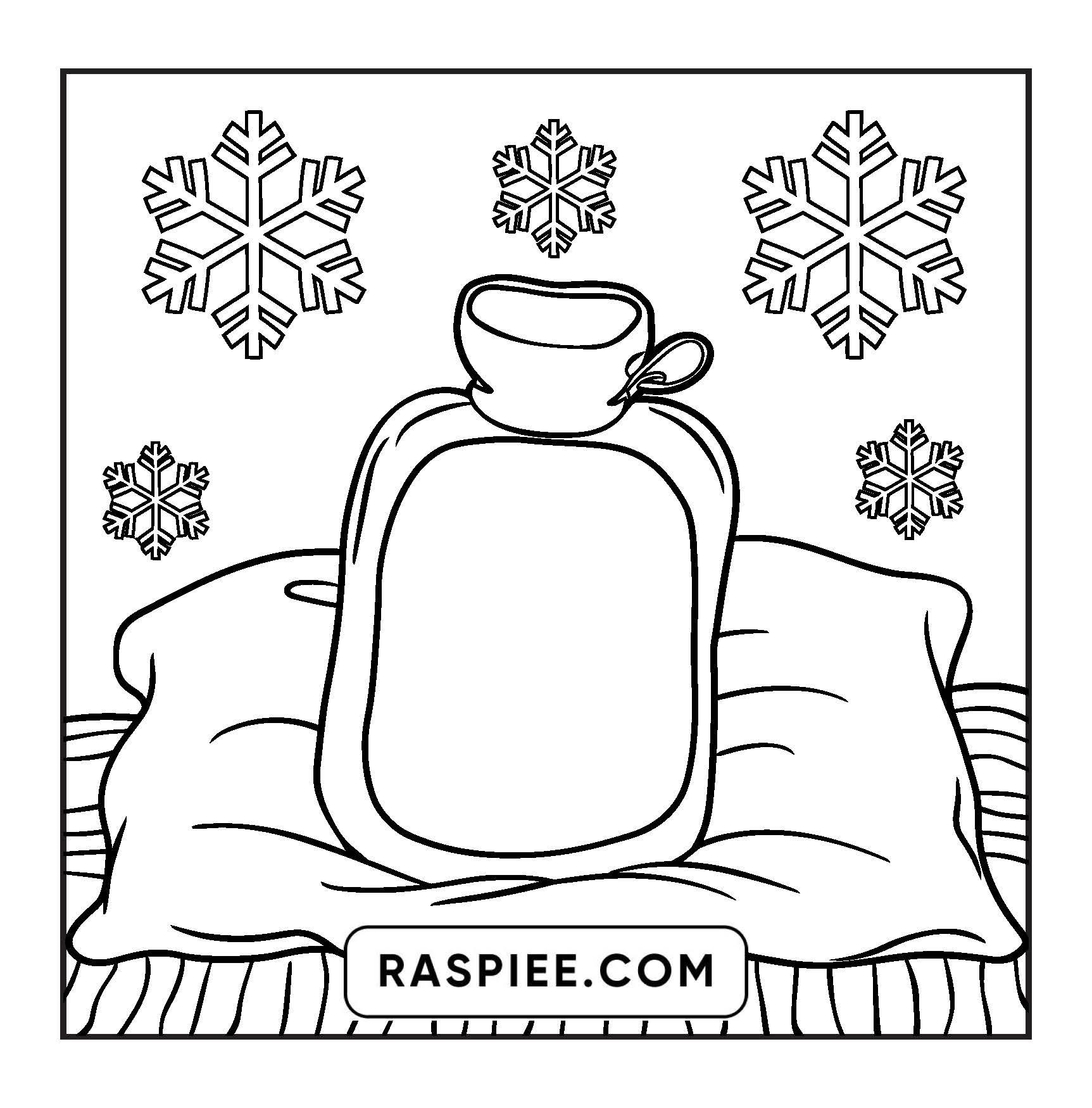 126 Bold and Easy Cozy Winter Coloring Pages