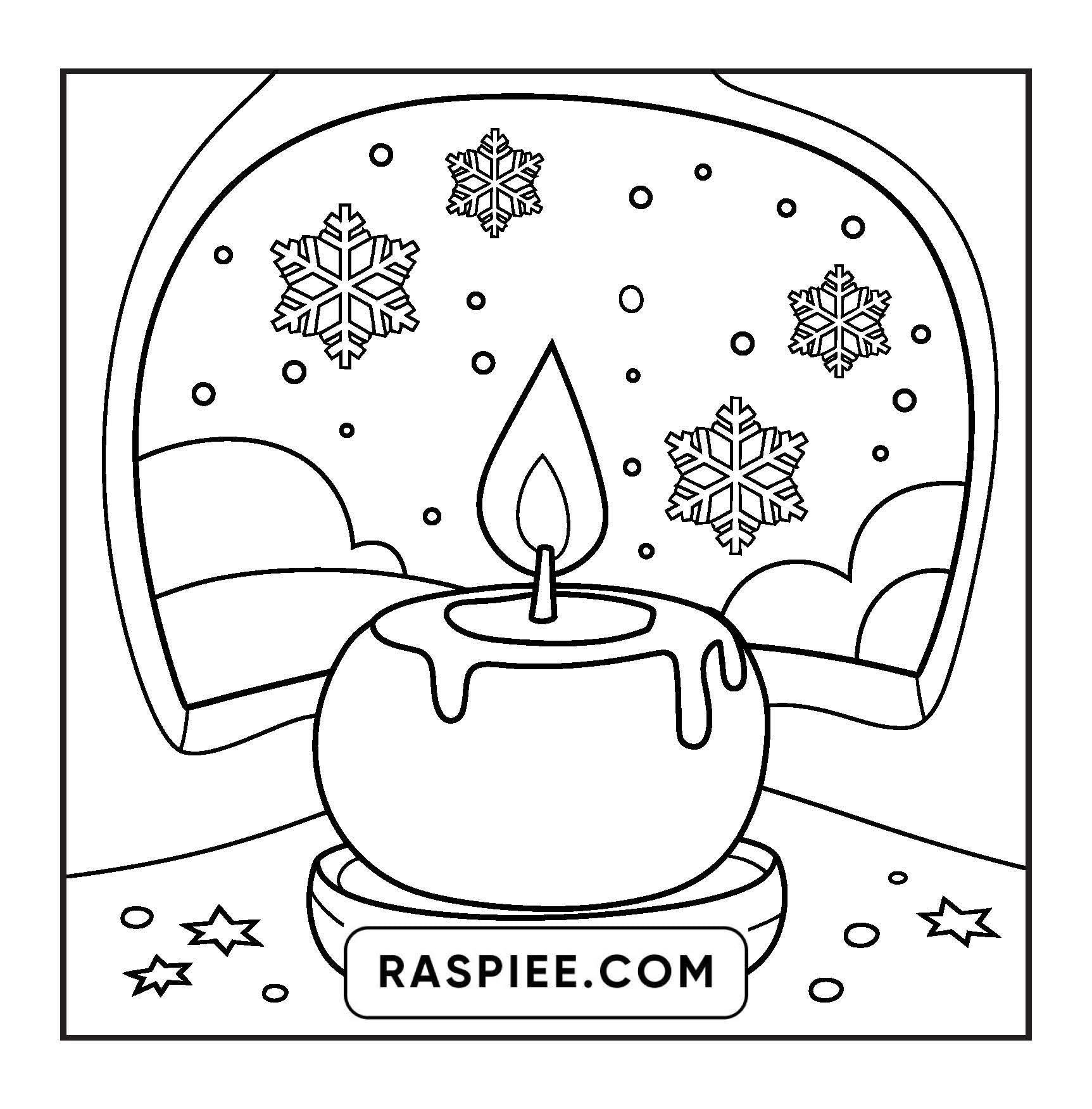 126 Bold and Easy Cozy Winter Coloring Pages