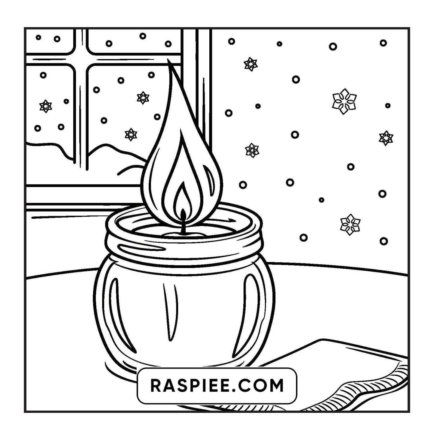 126 Bold and Easy Cozy Winter Coloring Pages