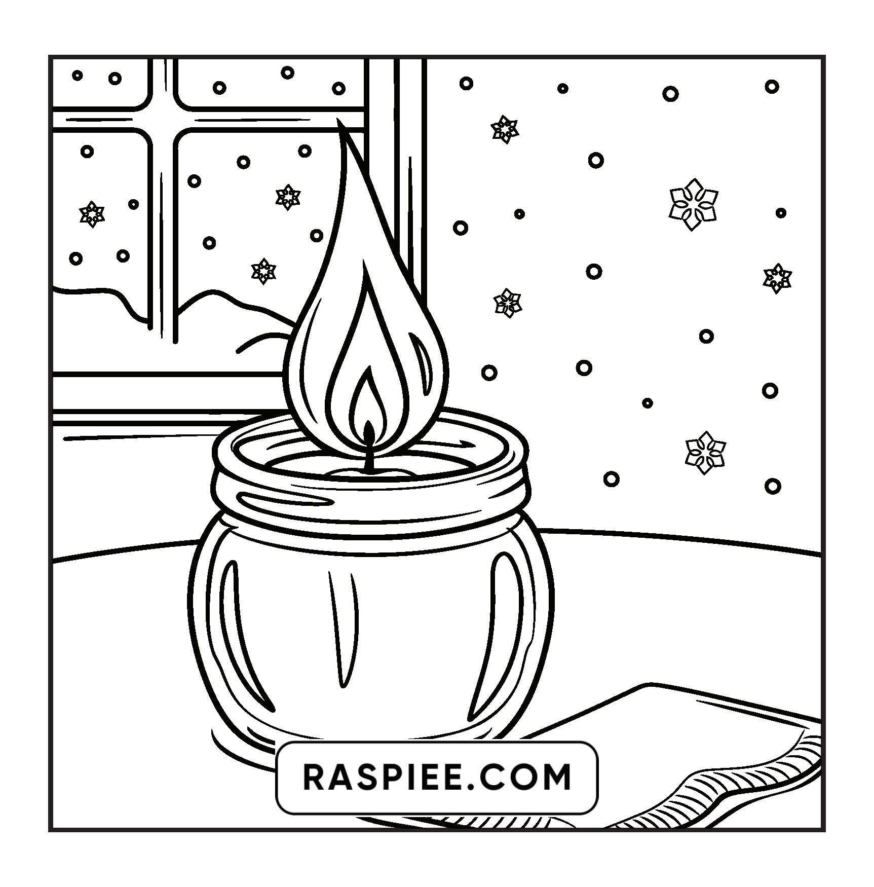 126 Bold and Easy Cozy Winter Coloring Pages