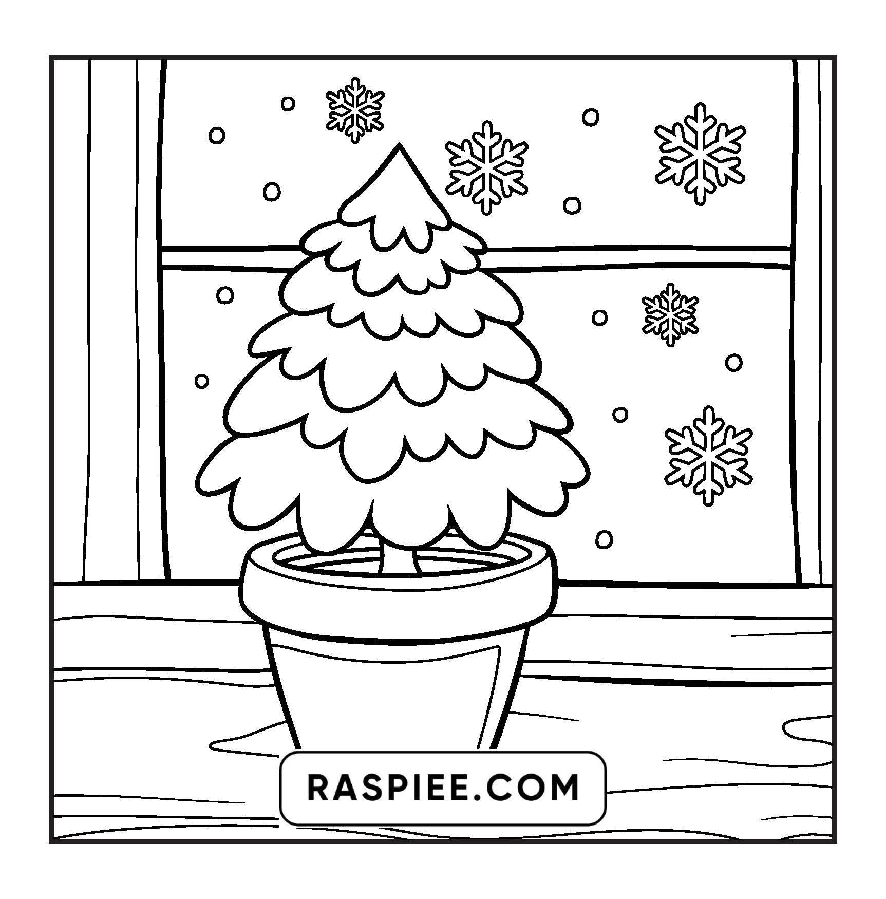 126 Bold and Easy Cozy Winter Coloring Pages