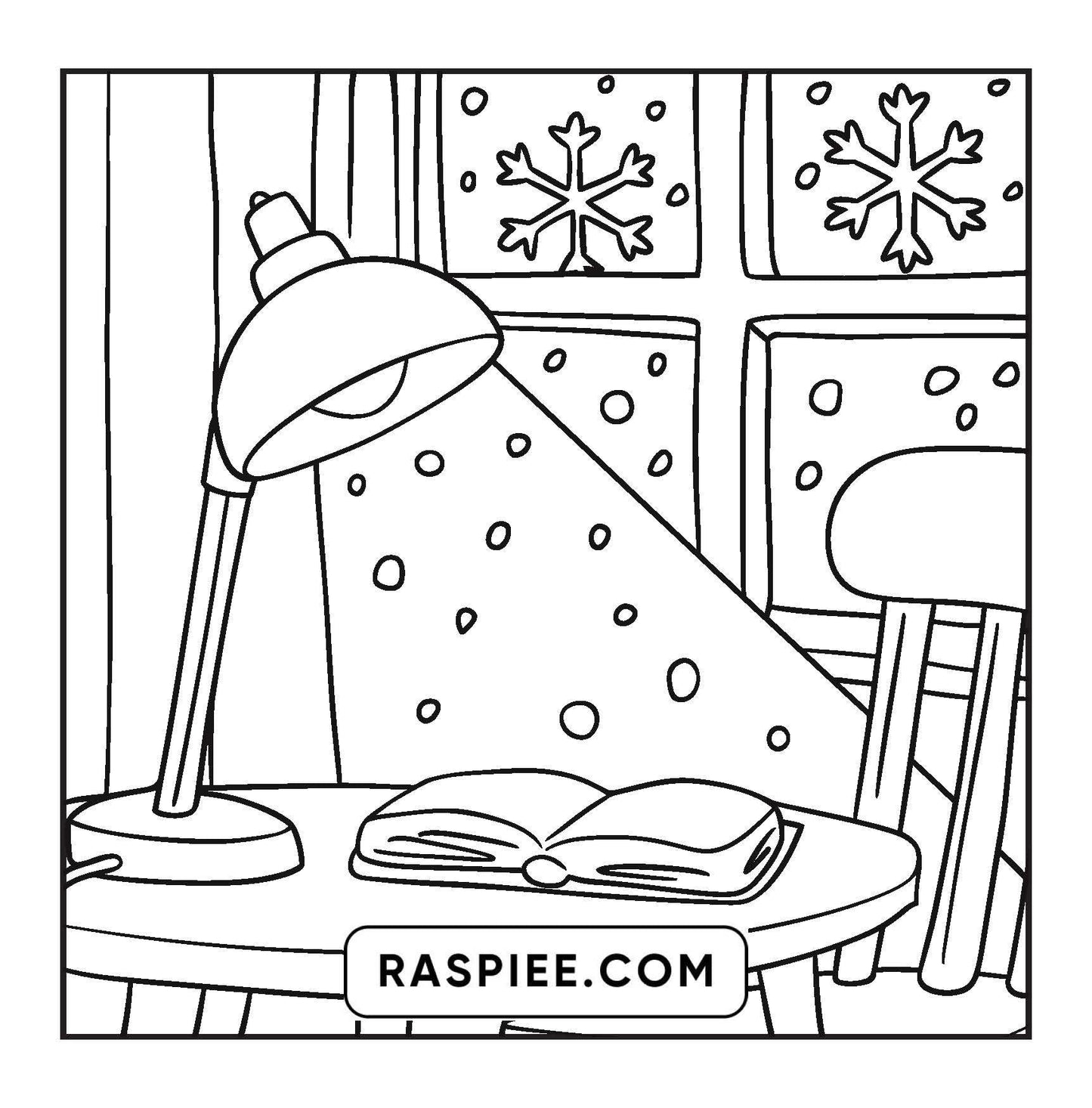 126 Bold and Easy Cozy Winter Coloring Pages