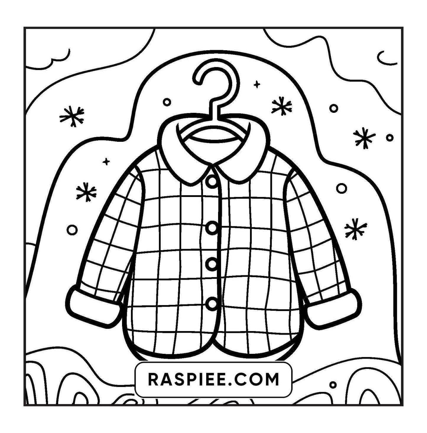 126 Bold and Easy Cozy Winter Coloring Pages