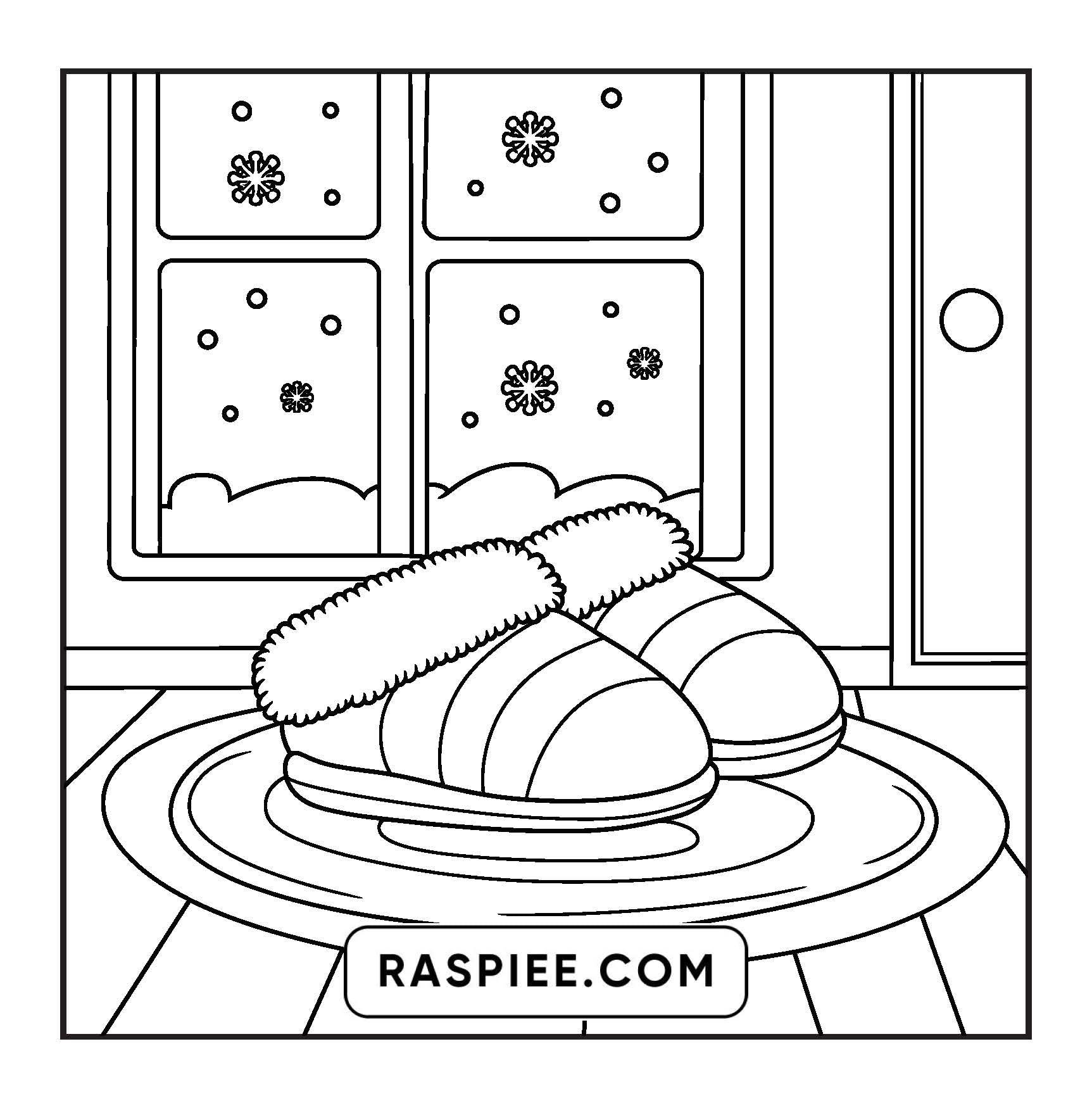 126 Bold and Easy Cozy Winter Coloring Pages