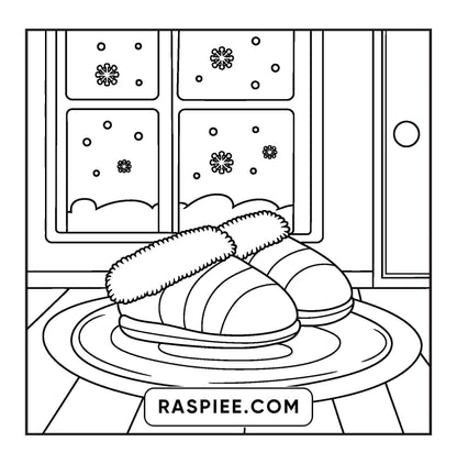 126 Bold and Easy Cozy Winter Coloring Pages