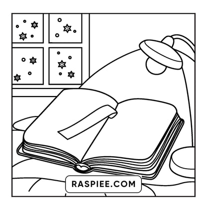 126 Bold and Easy Cozy Winter Coloring Pages