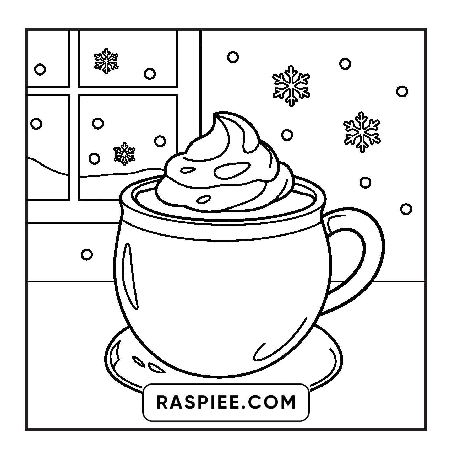 126 Bold and Easy Cozy Winter Coloring Pages