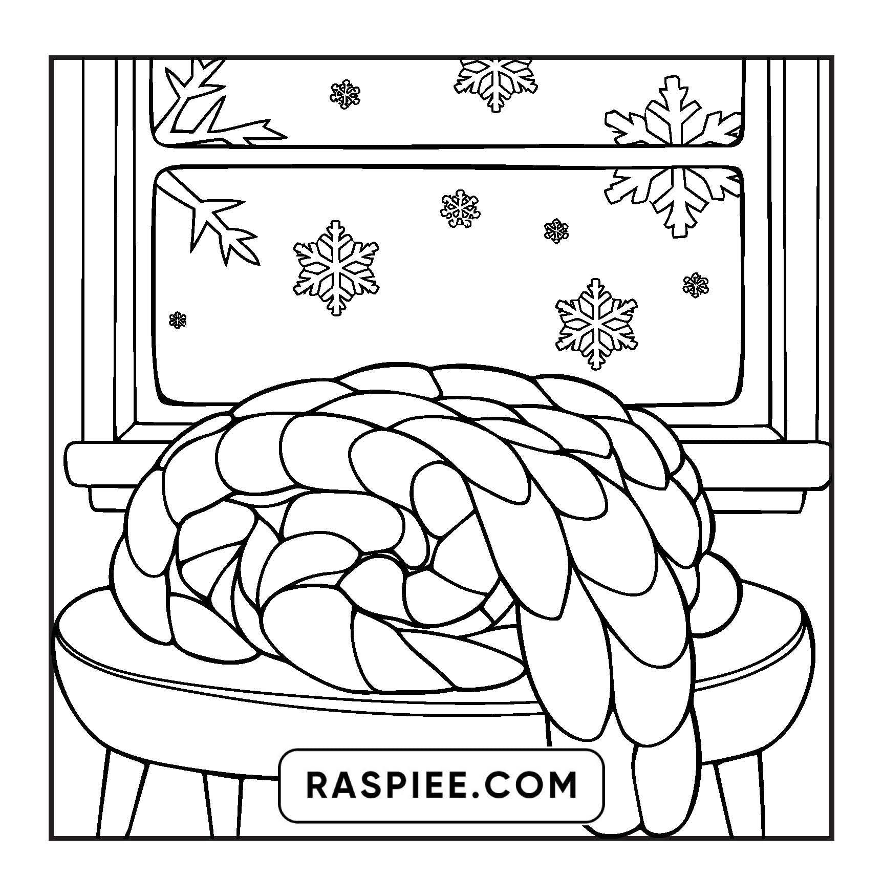 126 Bold and Easy Cozy Winter Coloring Pages