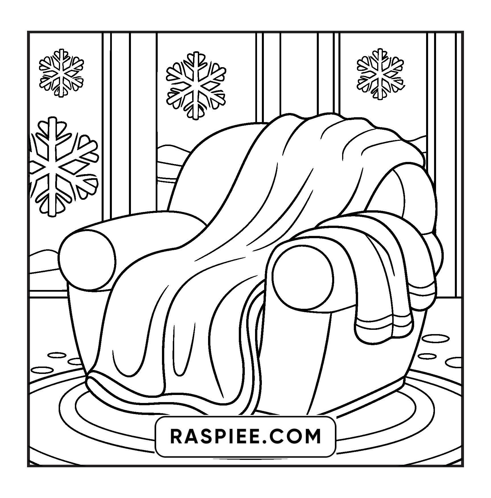 126 Bold and Easy Cozy Winter Coloring Pages
