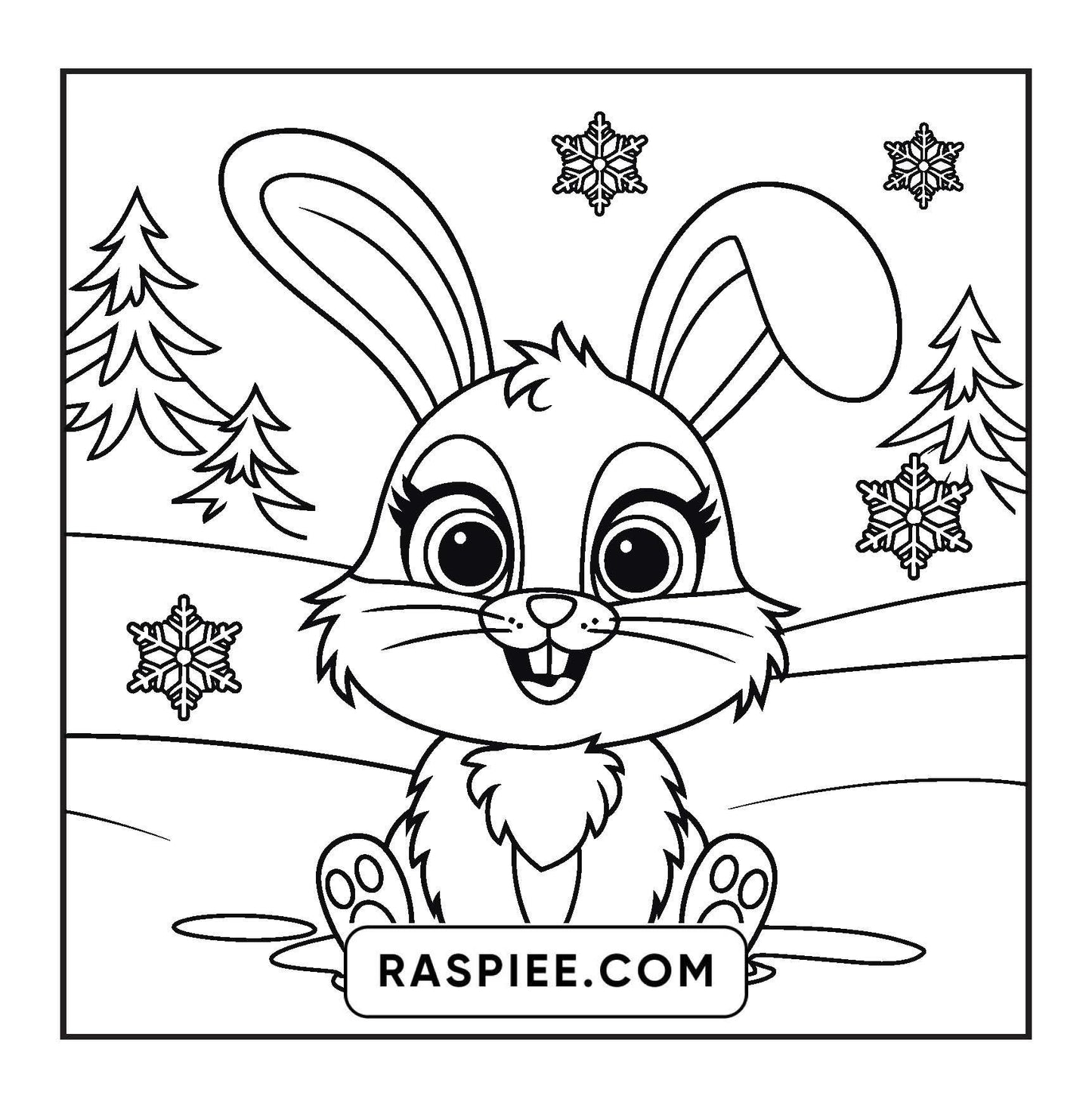 126 Bold and Easy Cozy Winter Coloring Pages