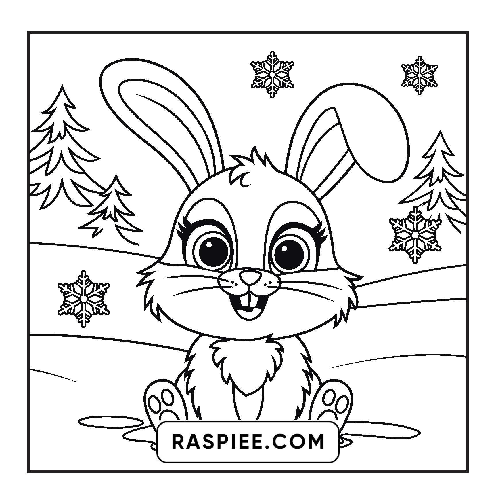 126 Bold and Easy Cozy Winter Coloring Pages