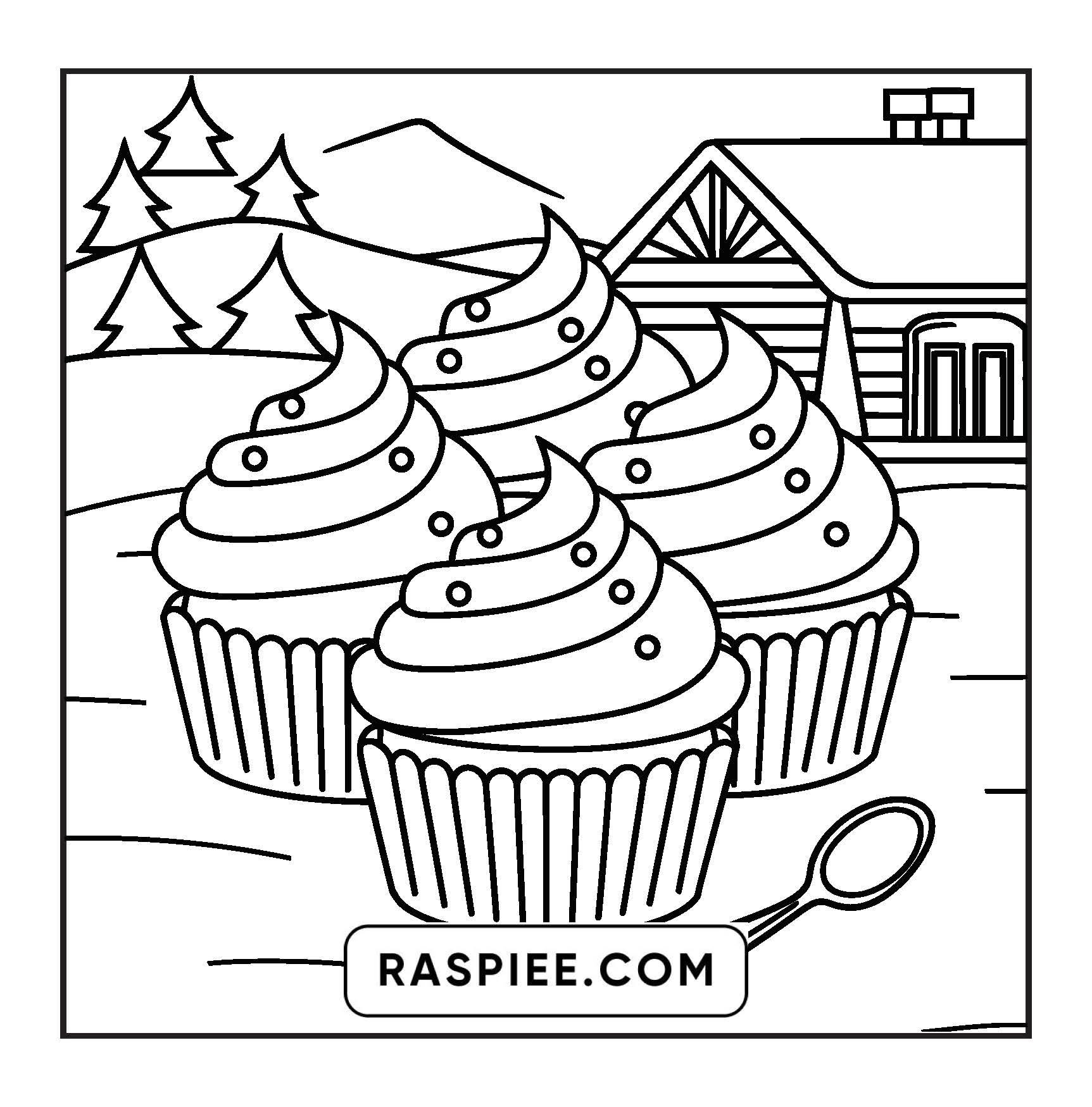 126 Bold and Easy Cozy Winter Coloring Pages