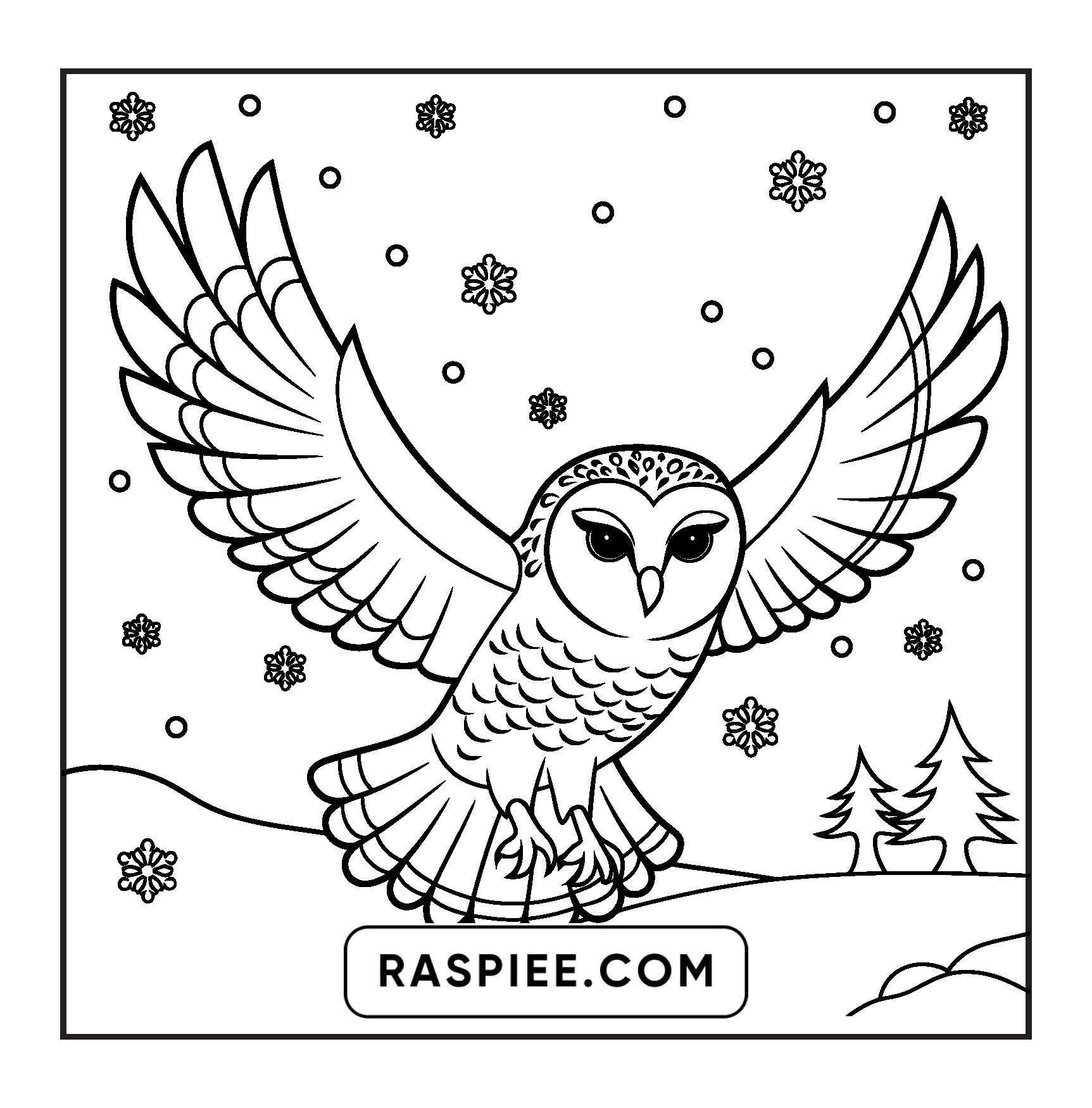 126 Bold and Easy Cozy Winter Coloring Pages