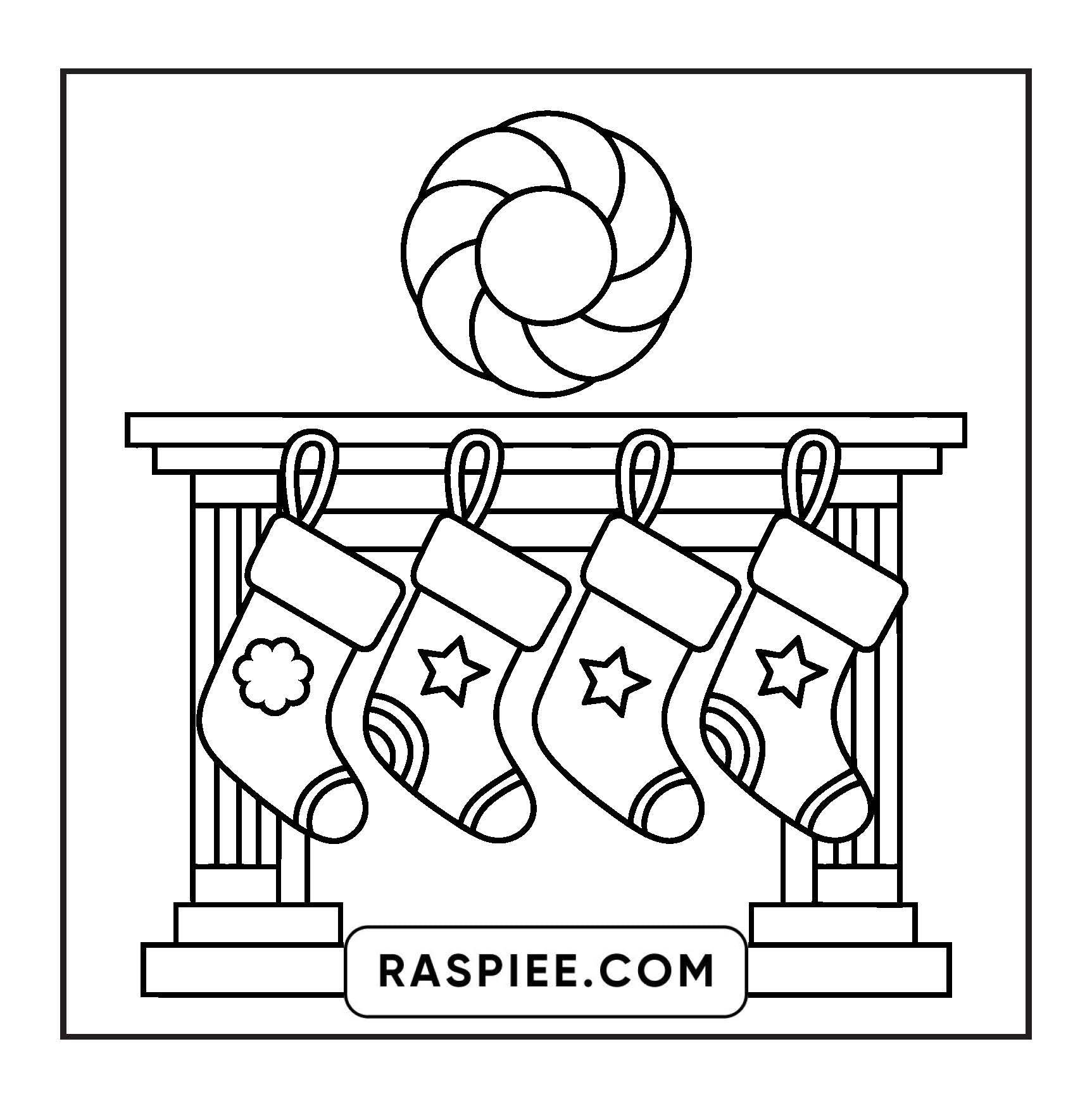 126 Bold and Easy Cozy Winter Coloring Pages
