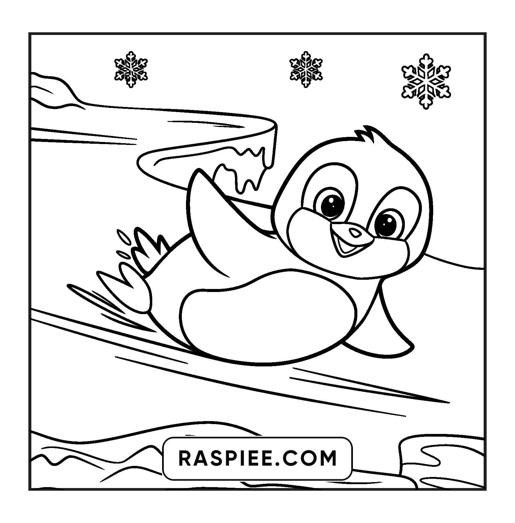 126 Bold and Easy Cozy Winter Coloring Pages