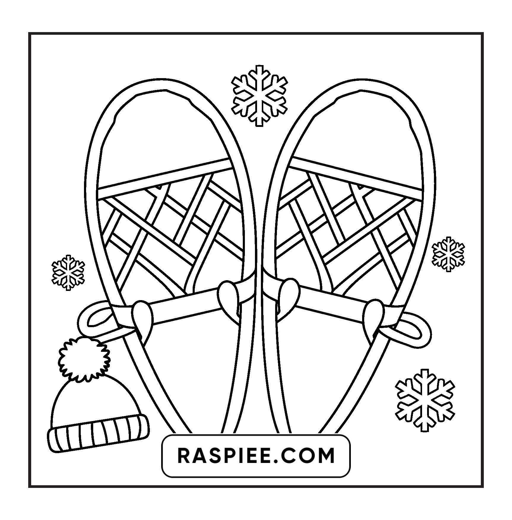 126 Bold and Easy Cozy Winter Coloring Pages