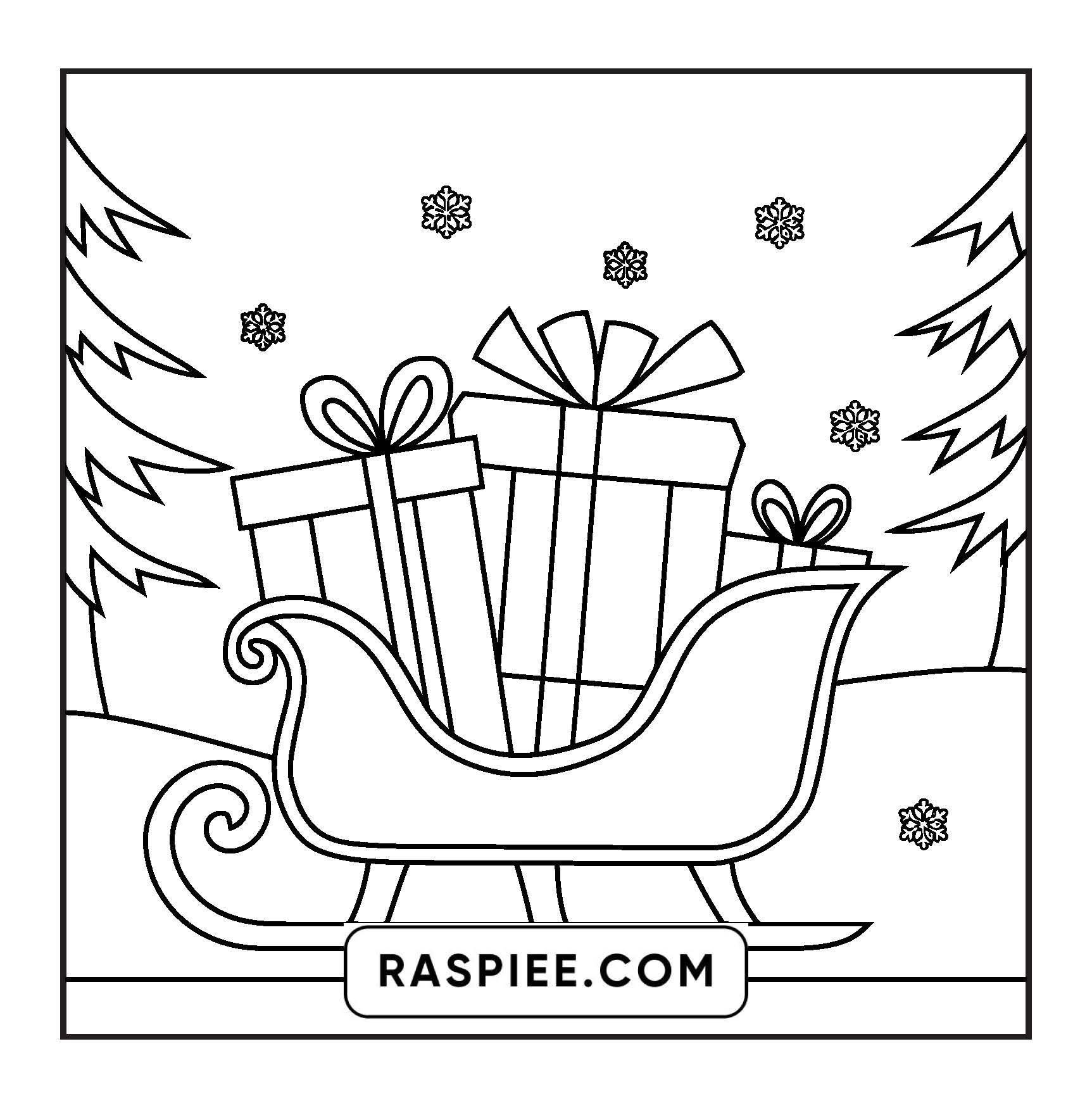 126 Bold and Easy Cozy Winter Coloring Pages