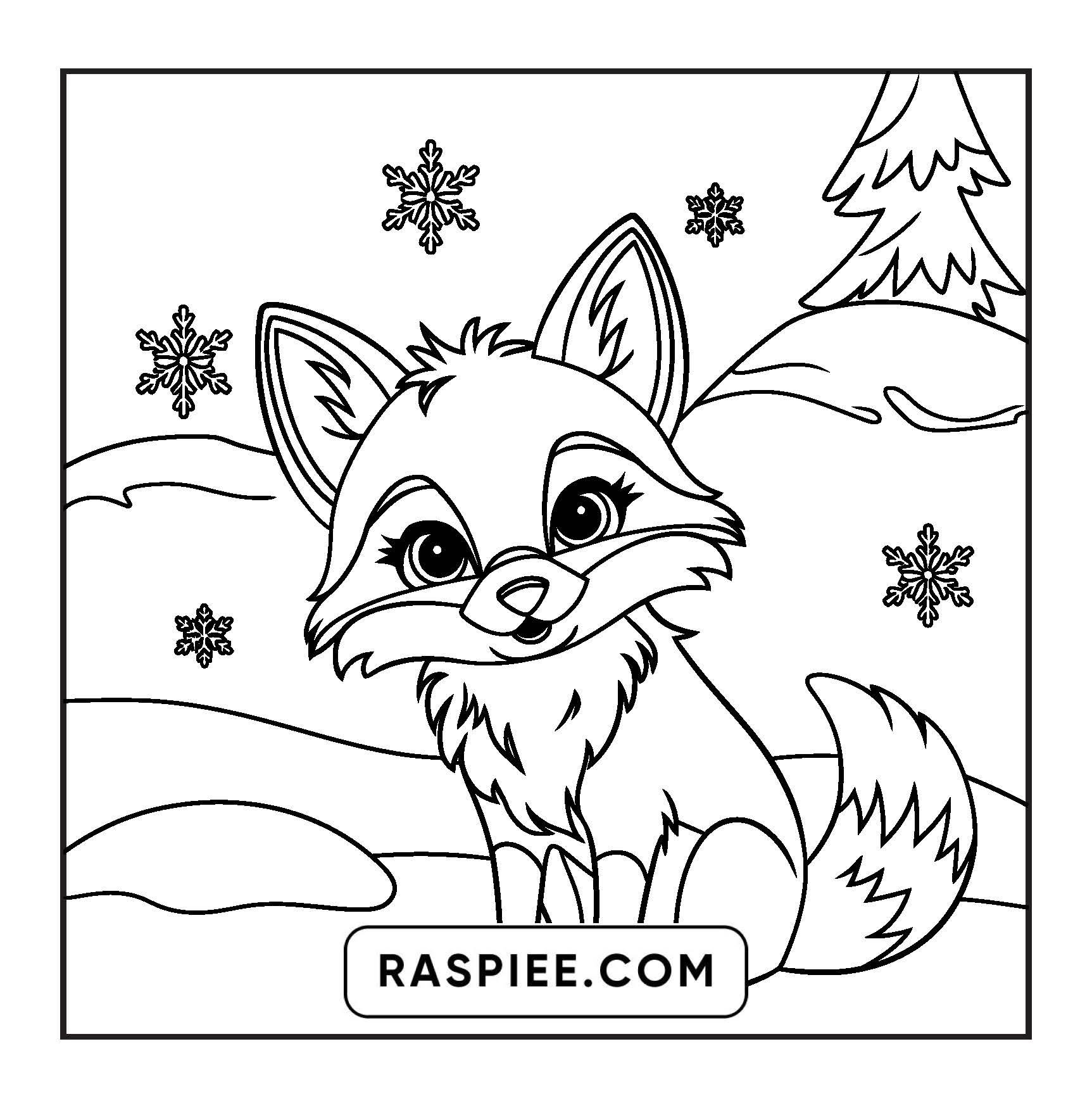 126 Bold and Easy Cozy Winter Coloring Pages