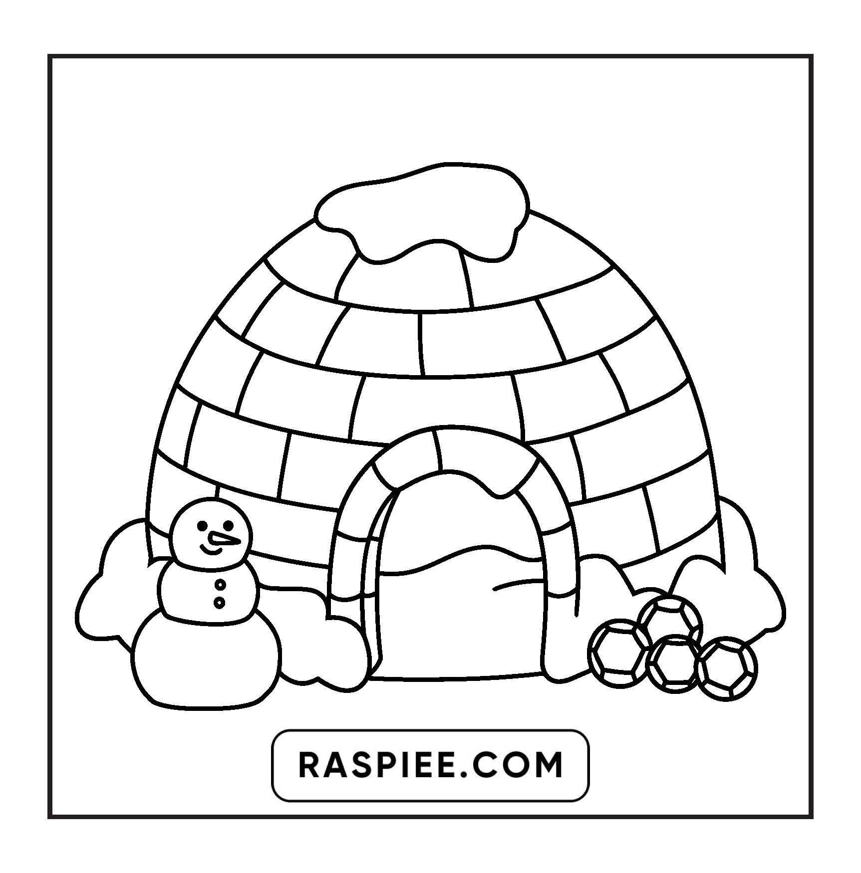 126 Bold and Easy Cozy Winter Coloring Pages
