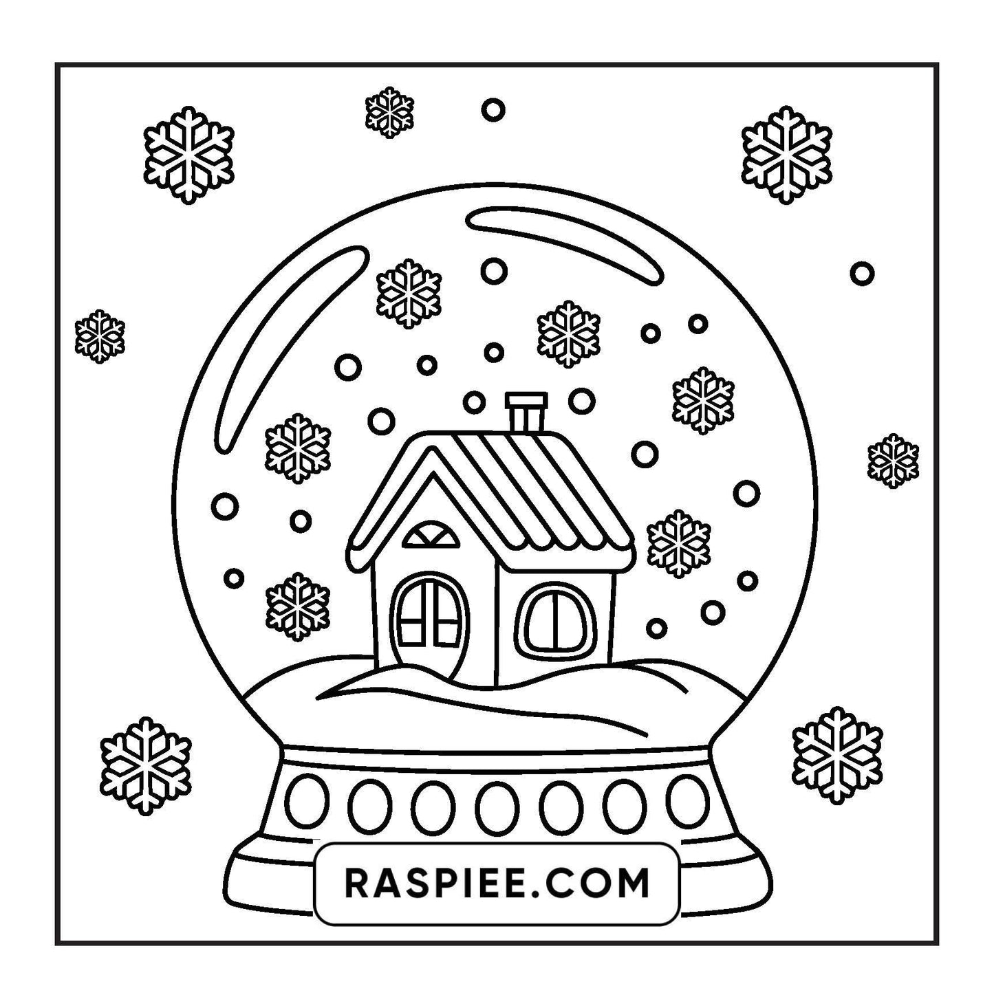 126 Bold and Easy Cozy Winter Coloring Pages