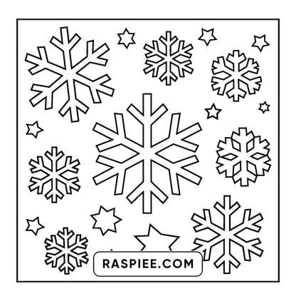 126 Bold and Easy Cozy Winter Coloring Pages