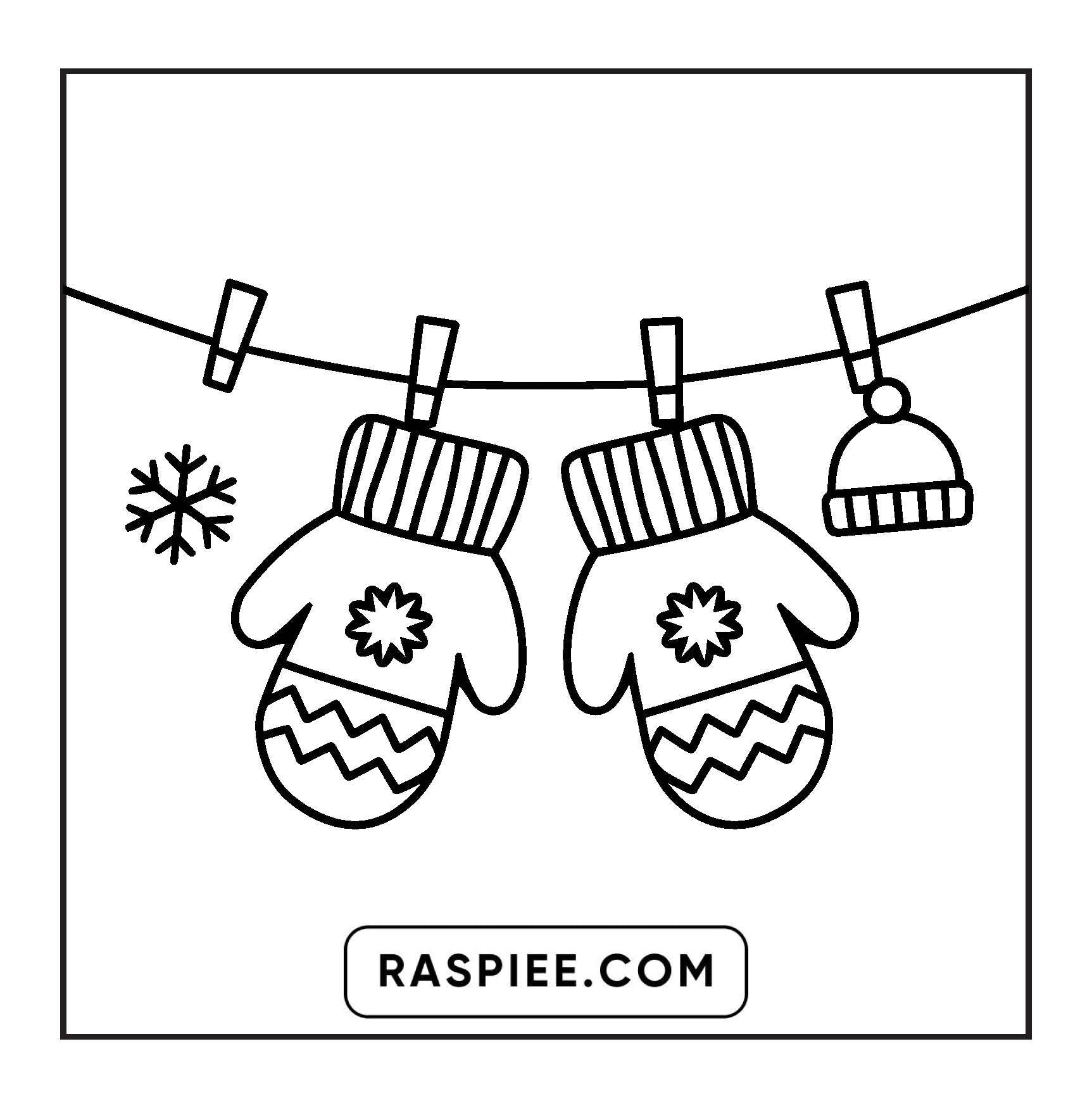 126 Bold and Easy Cozy Winter Coloring Pages