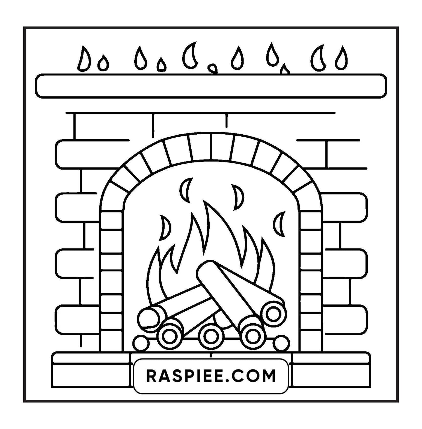 126 Bold and Easy Cozy Winter Coloring Pages