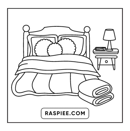 126 Bold and Easy Hygge Place Coloring Pages