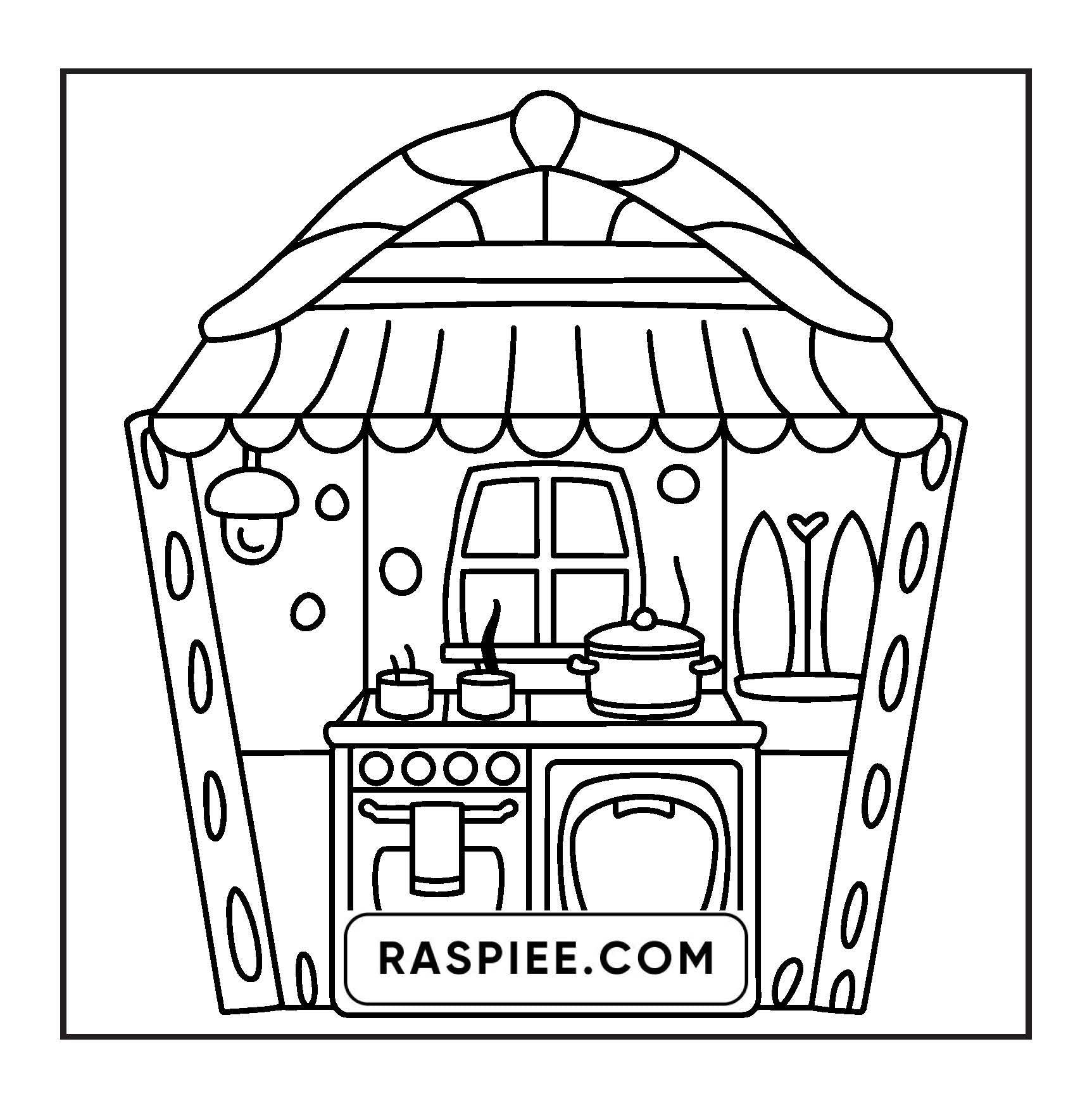 126 Bold and Easy Hygge Place Coloring Pages