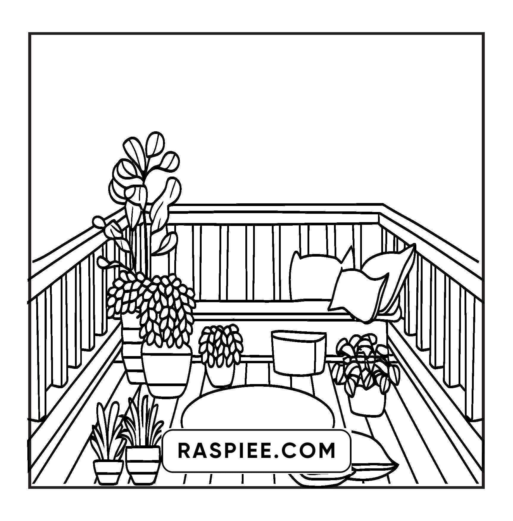 126 Bold and Easy Hygge Place Coloring Pages