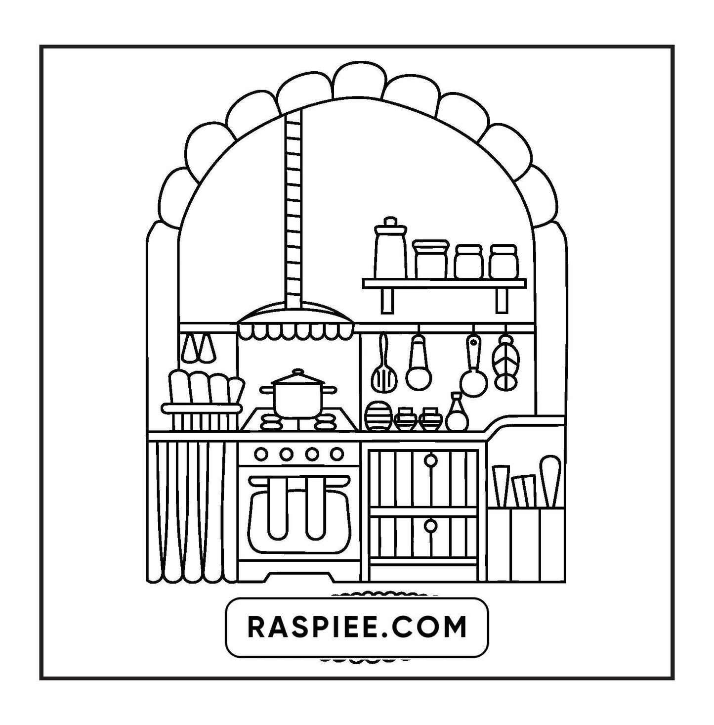 126 Bold and Easy Hygge Place Coloring Pages