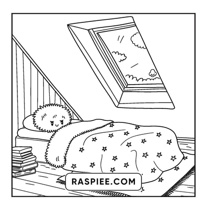 126 Bold and Easy Hygge Place Coloring Pages
