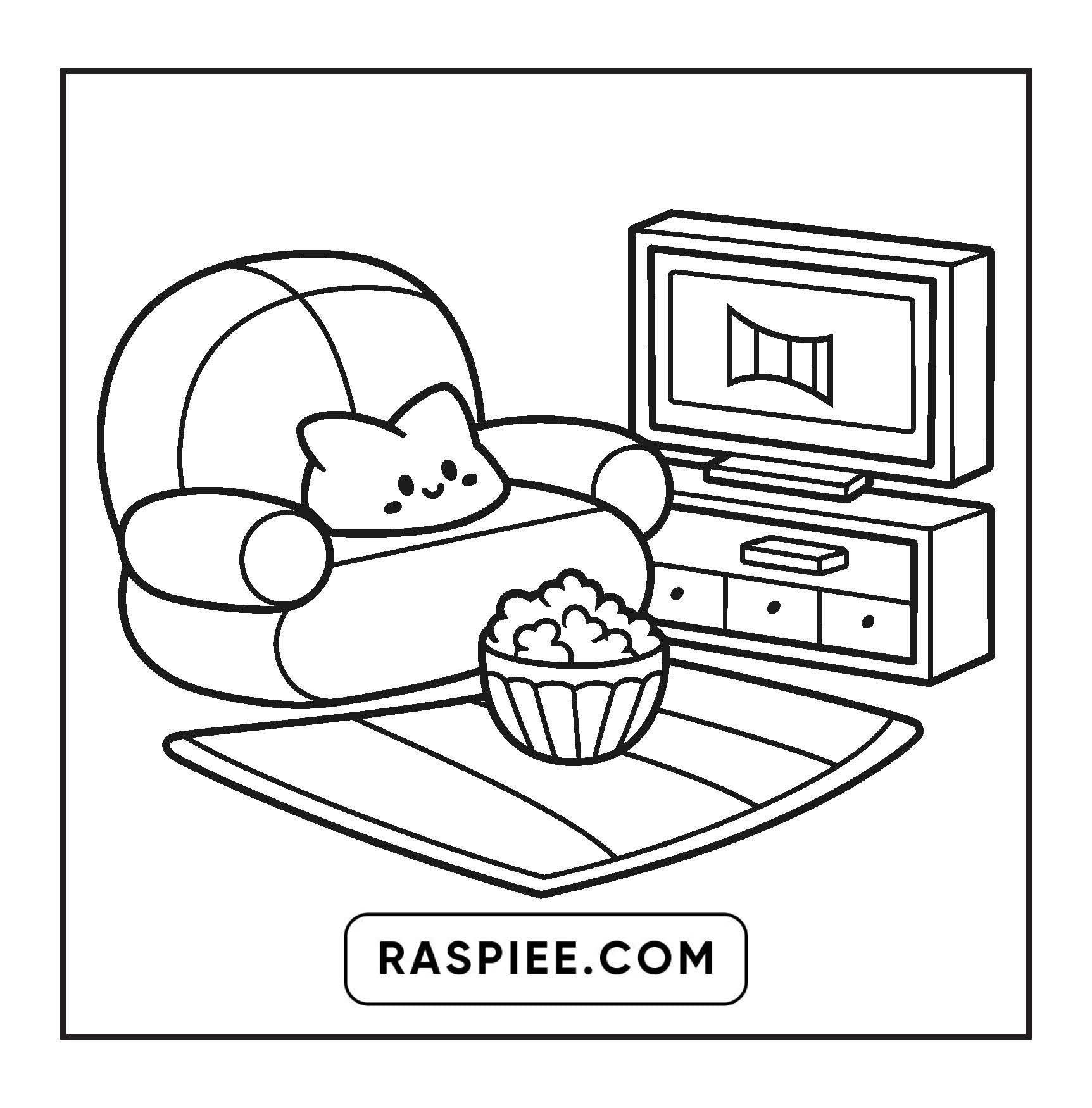 126 Bold and Easy Hygge Place Coloring Pages