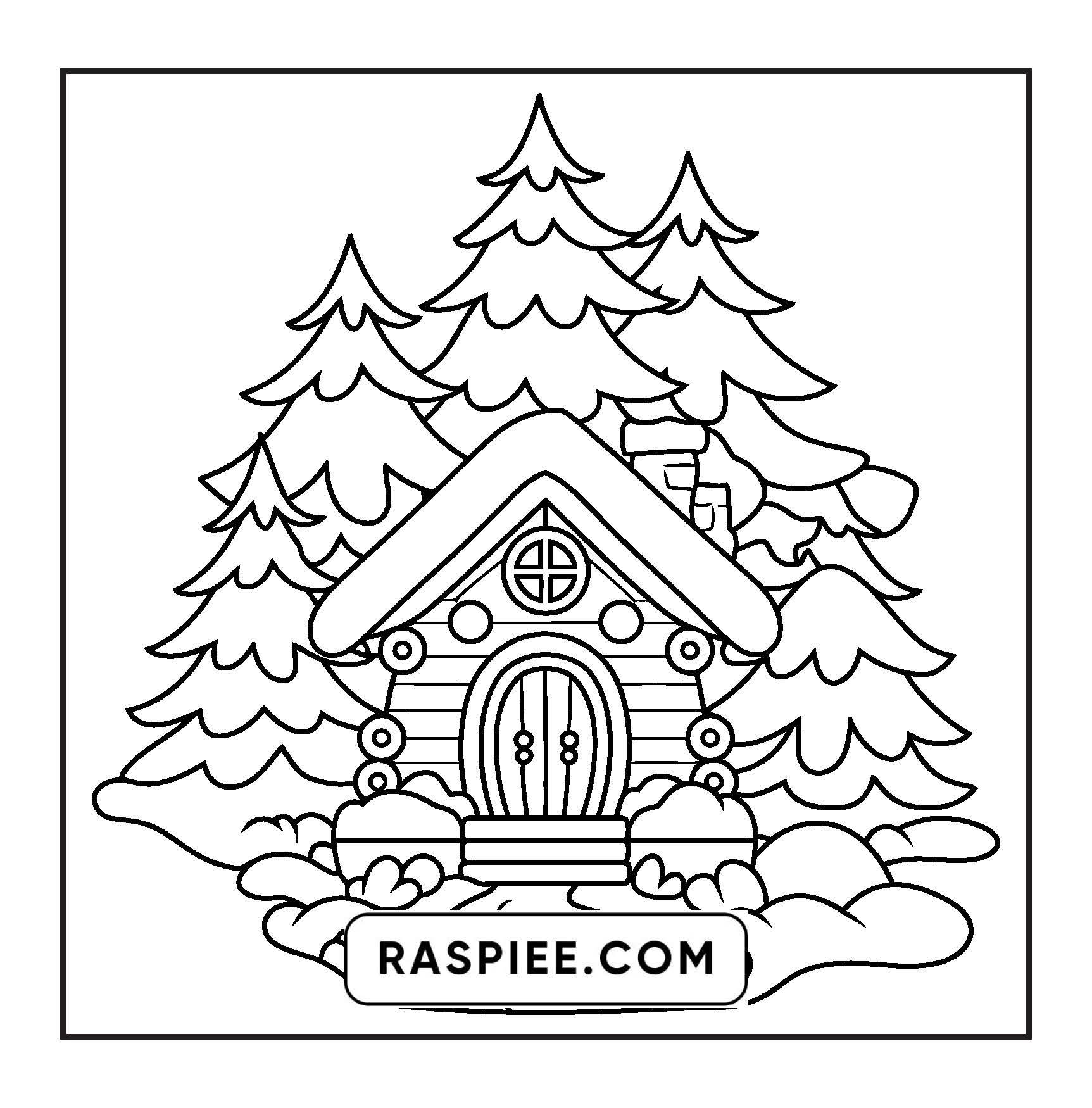 126 Bold and Easy Hygge Place Coloring Pages