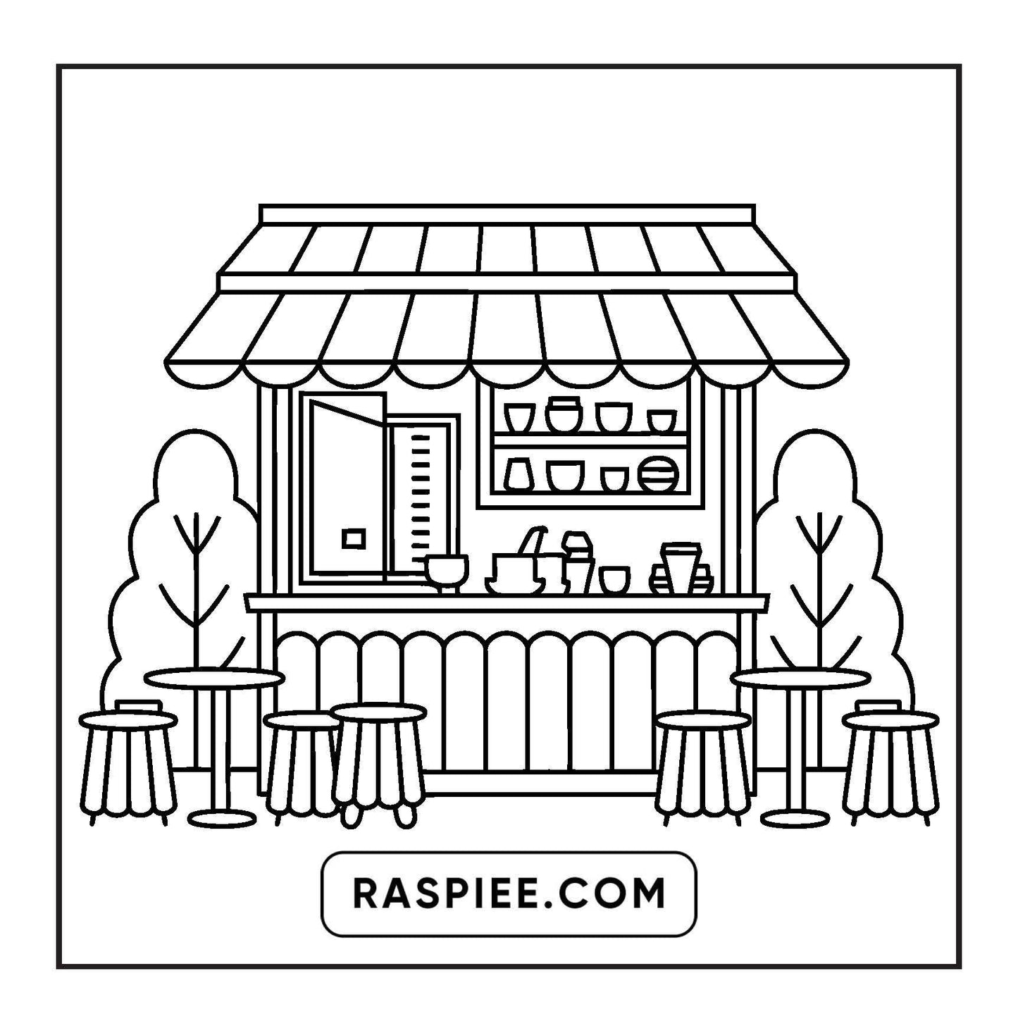 126 Bold and Easy Hygge Place Coloring Pages