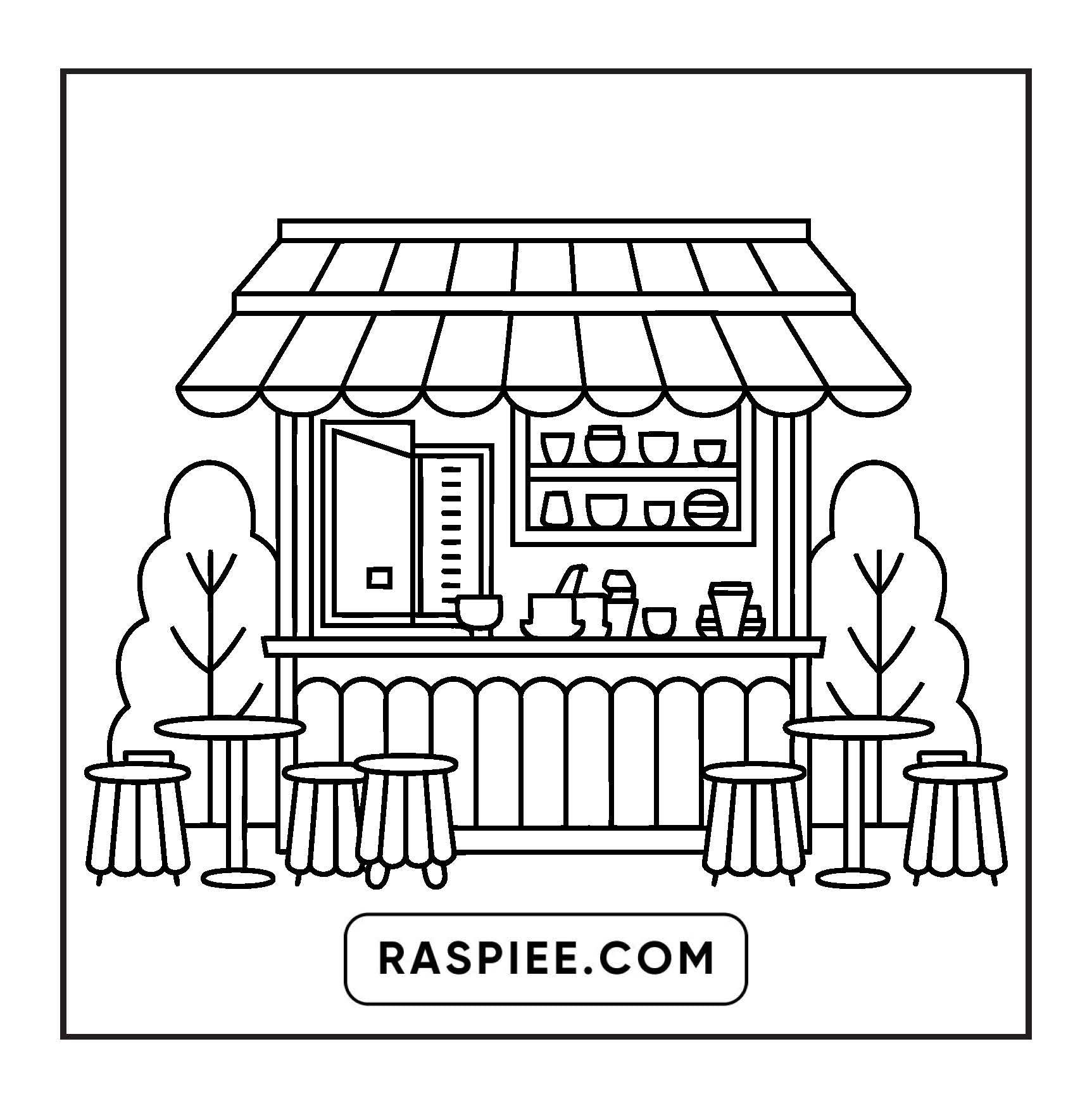 126 Bold and Easy Hygge Place Coloring Pages