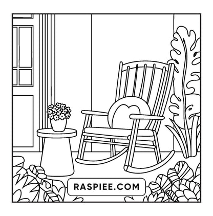 126 Bold and Easy Hygge Place Coloring Pages
