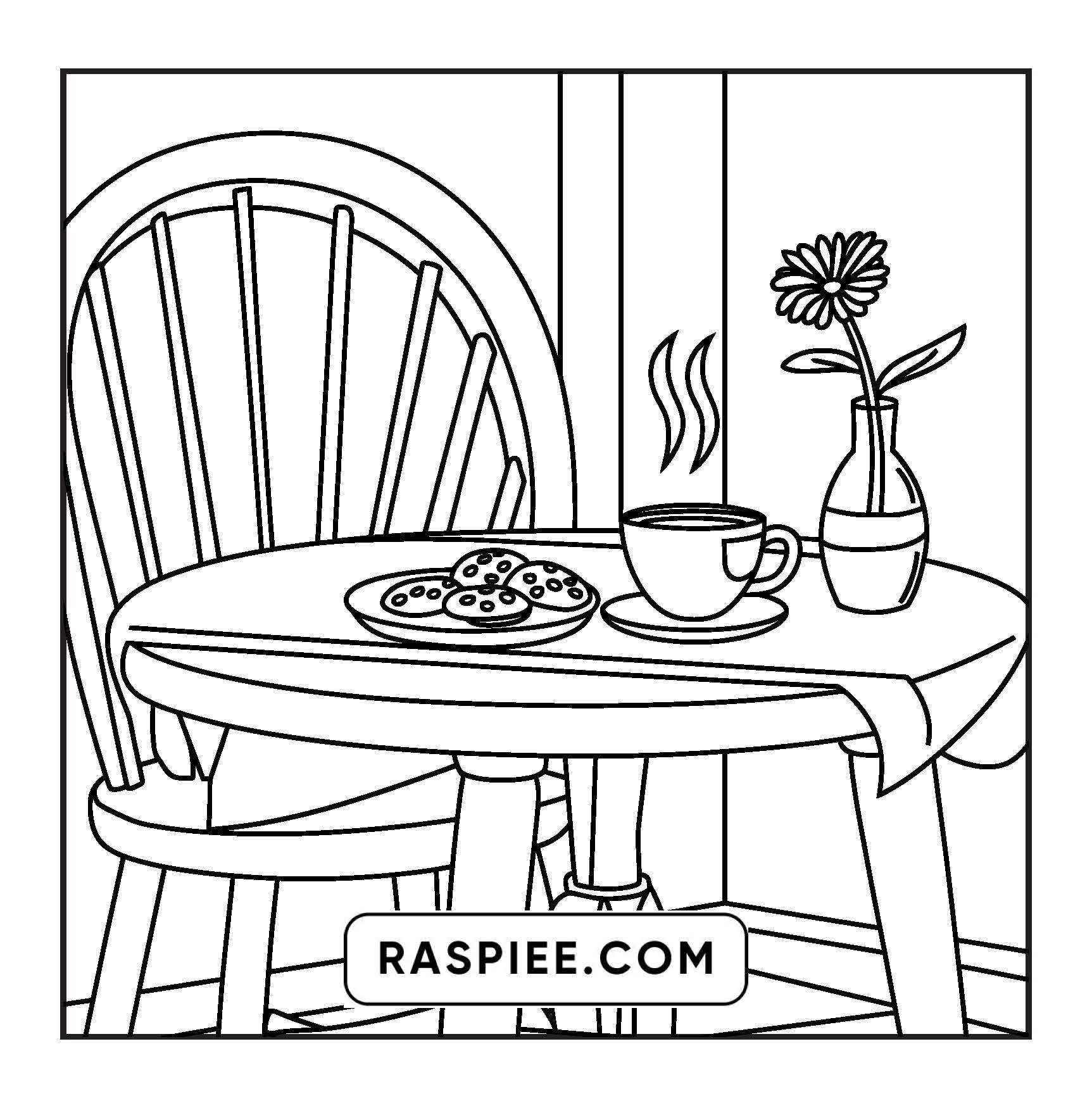 126 Bold and Easy Hygge Place Coloring Pages