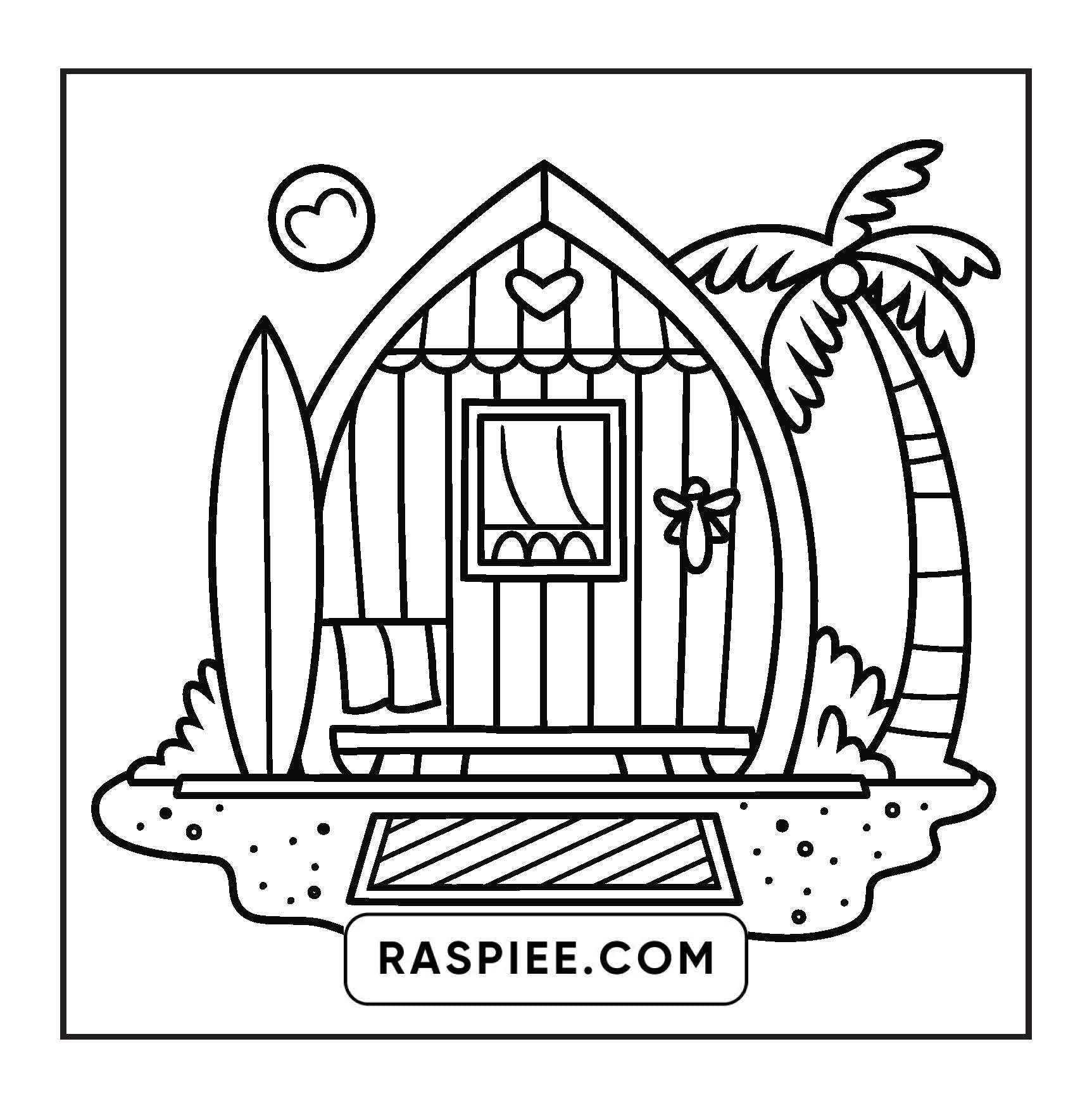126 Bold and Easy Hygge Place Coloring Pages