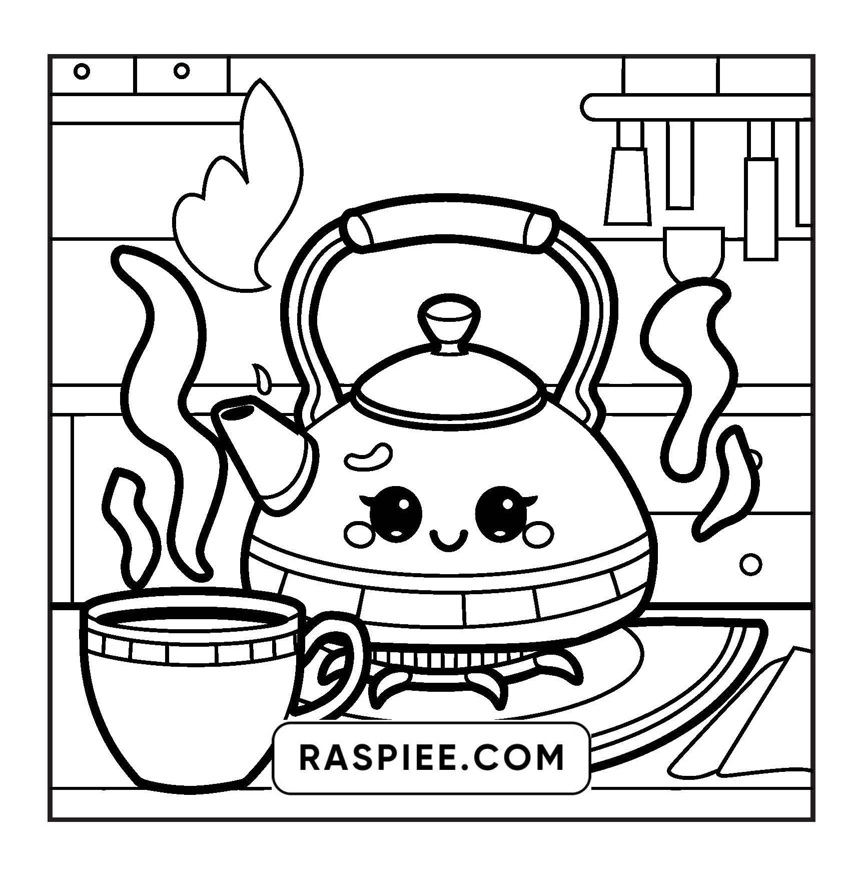126 Bold and Easy Hygge Place Coloring Pages