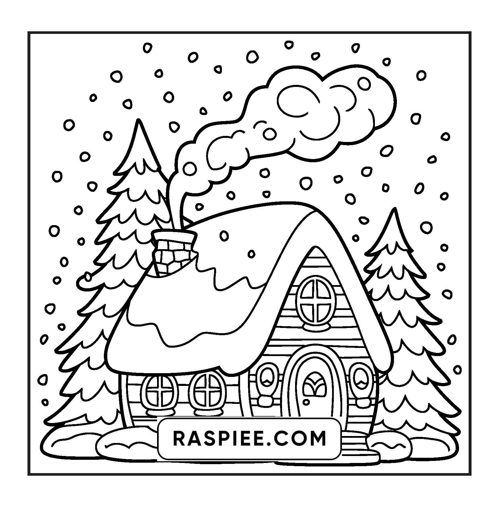126 Bold and Easy Hygge Place Coloring Pages