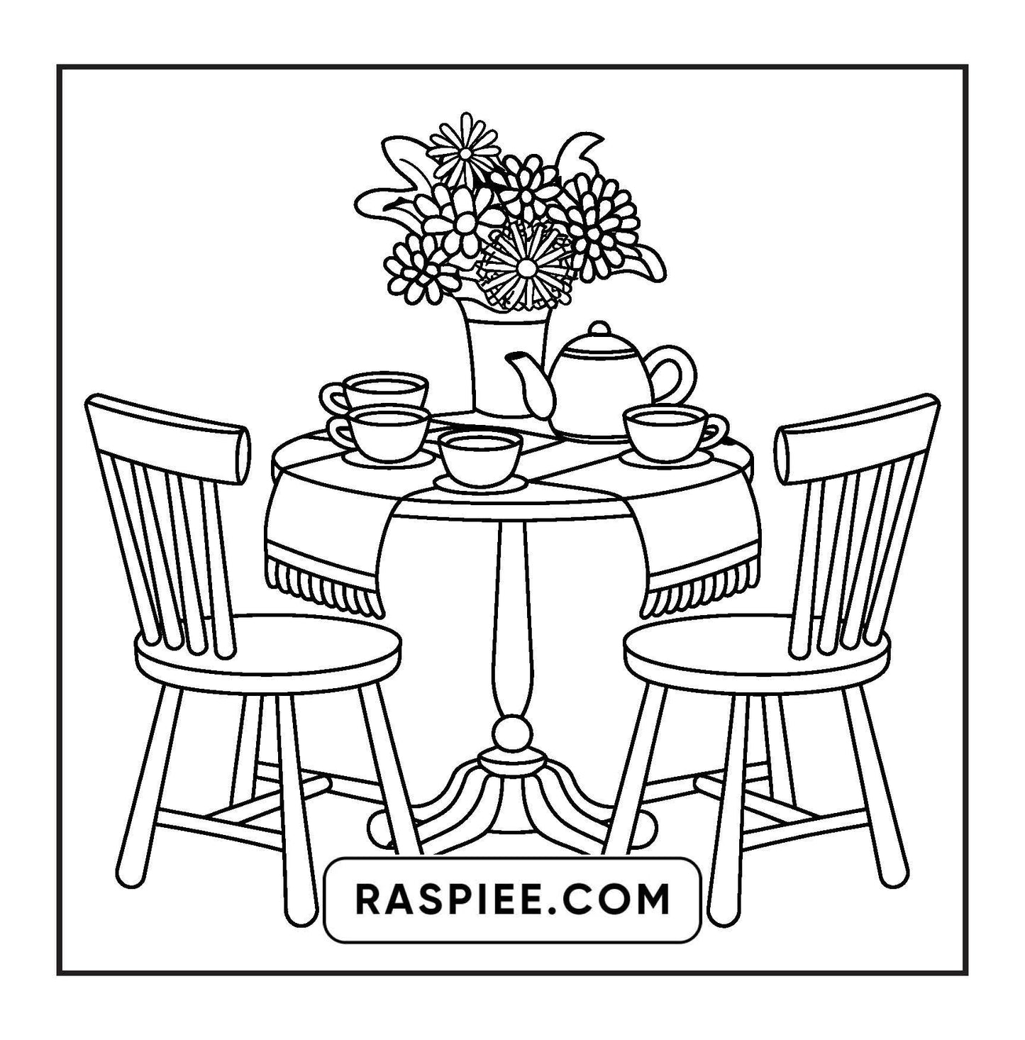 126 Bold and Easy Hygge Place Coloring Pages