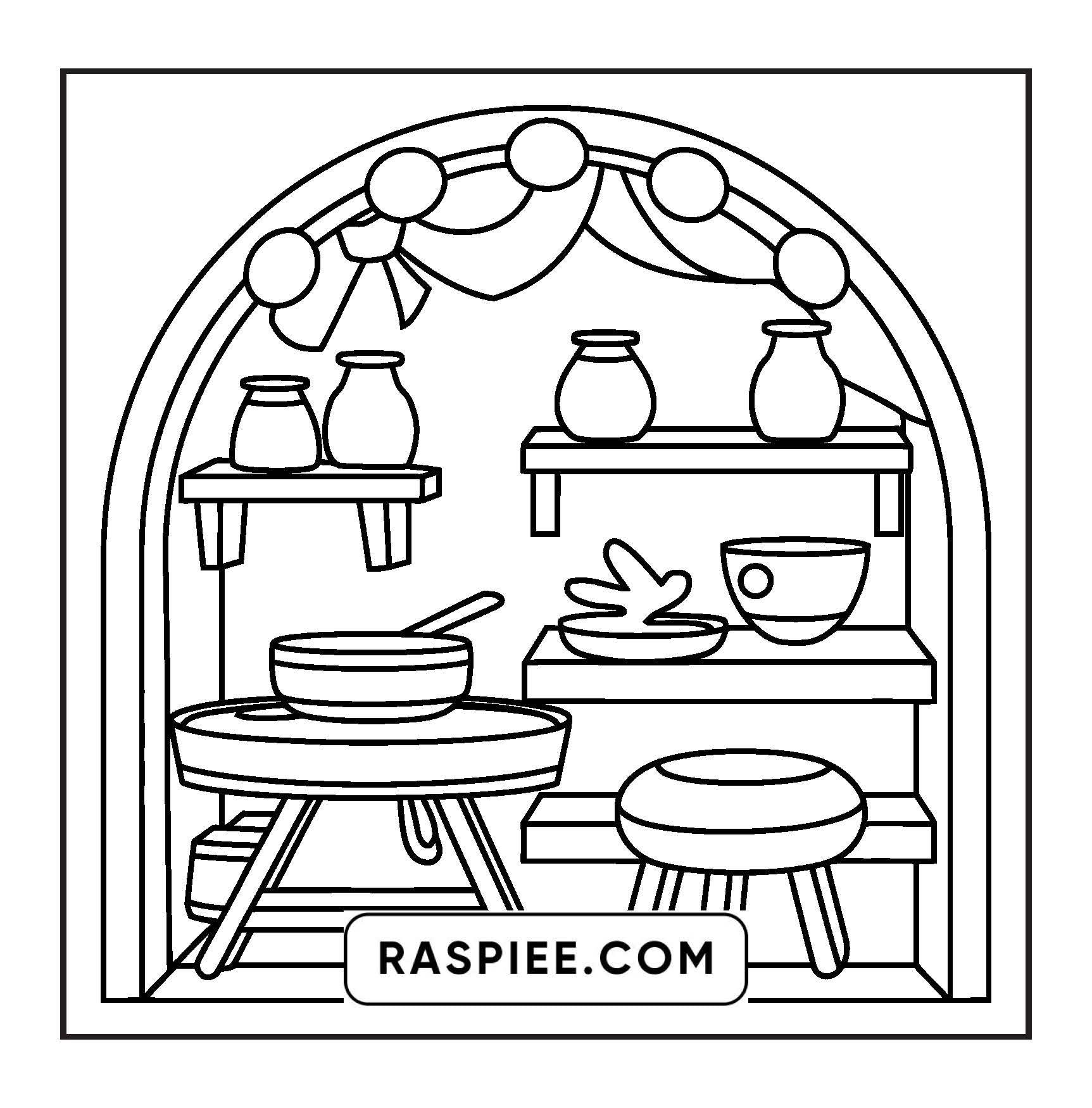 126 Bold and Easy Hygge Place Coloring Pages