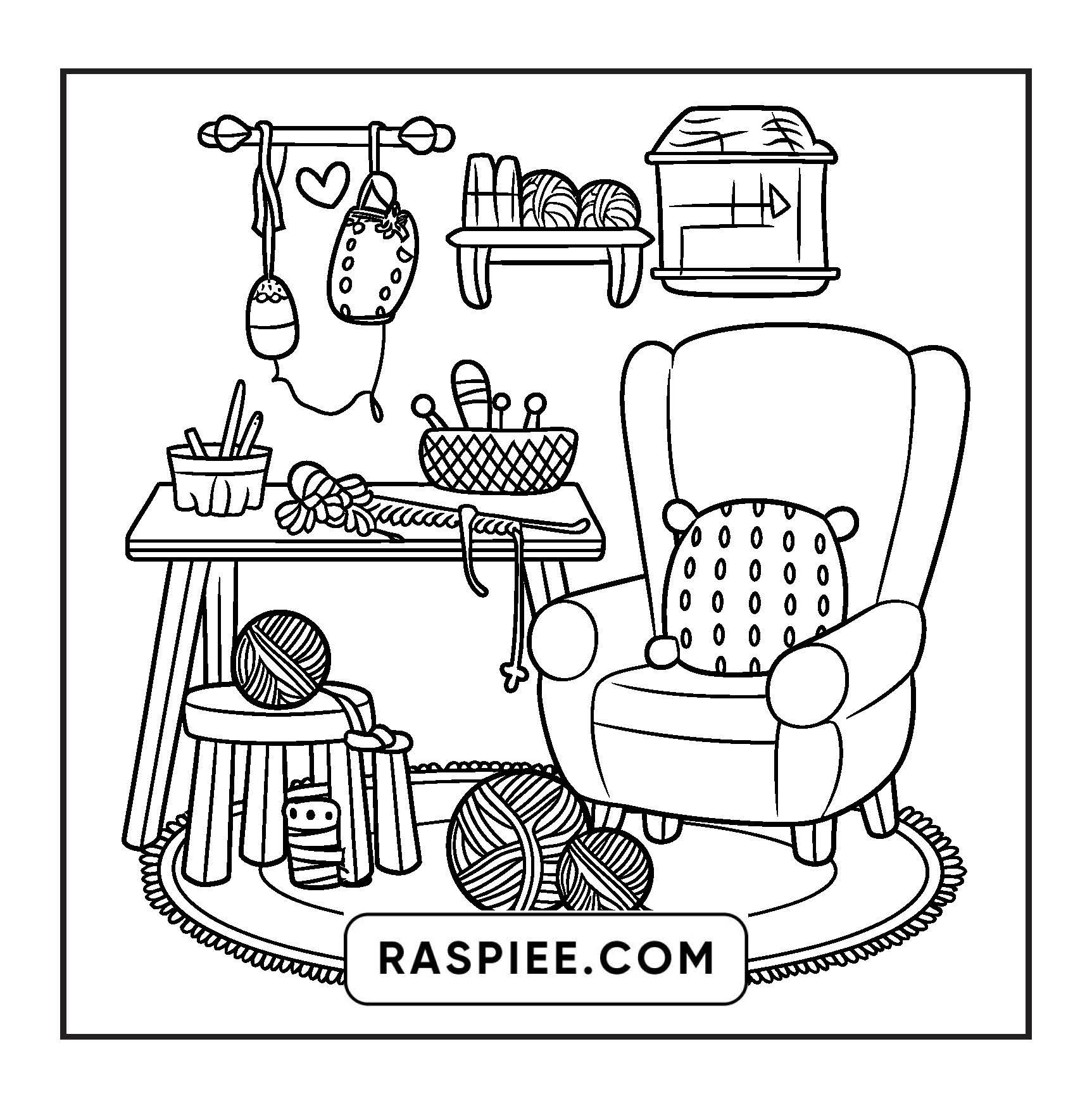 126 Bold and Easy Hygge Place Coloring Pages