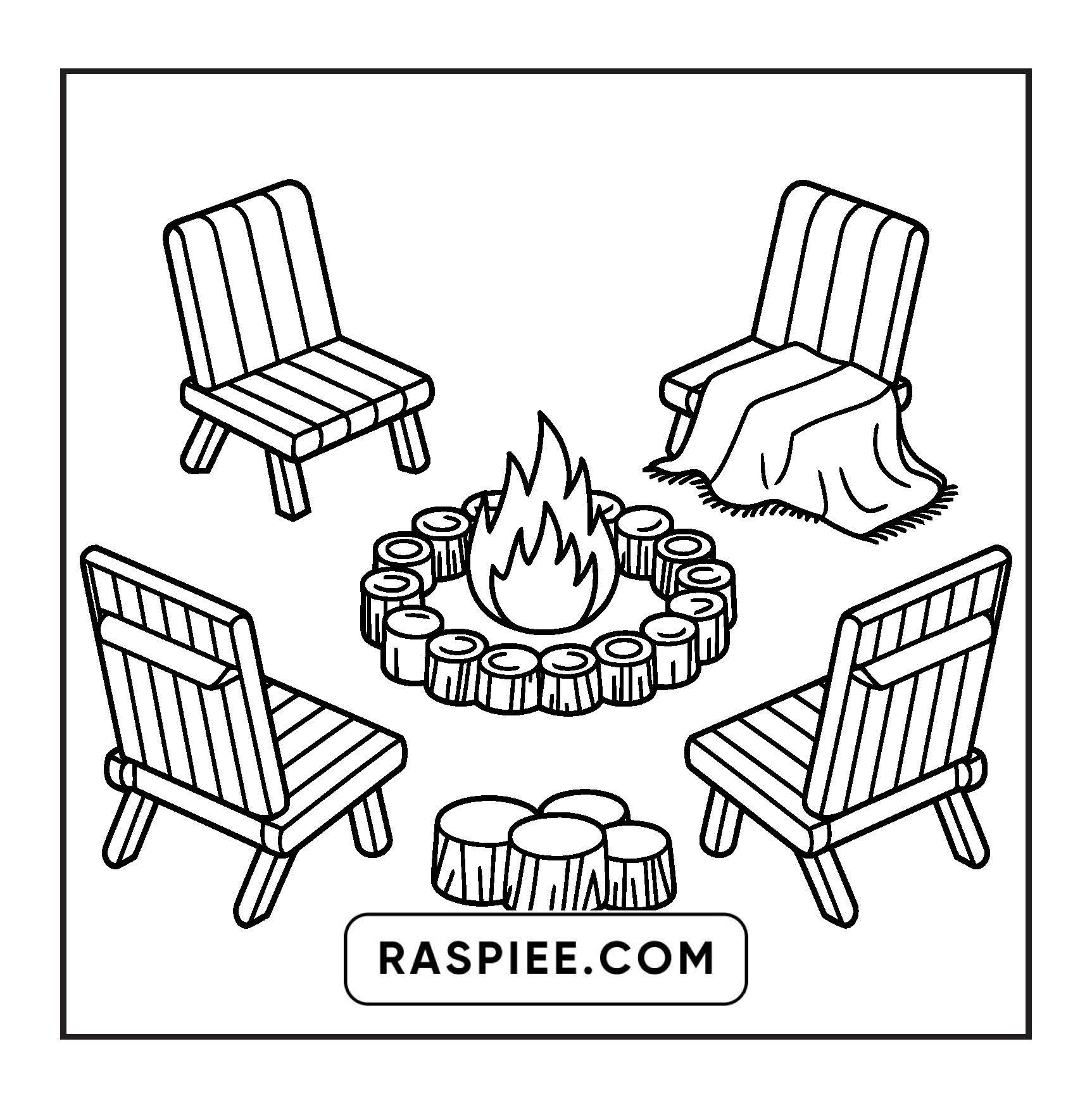 126 Bold and Easy Hygge Place Coloring Pages