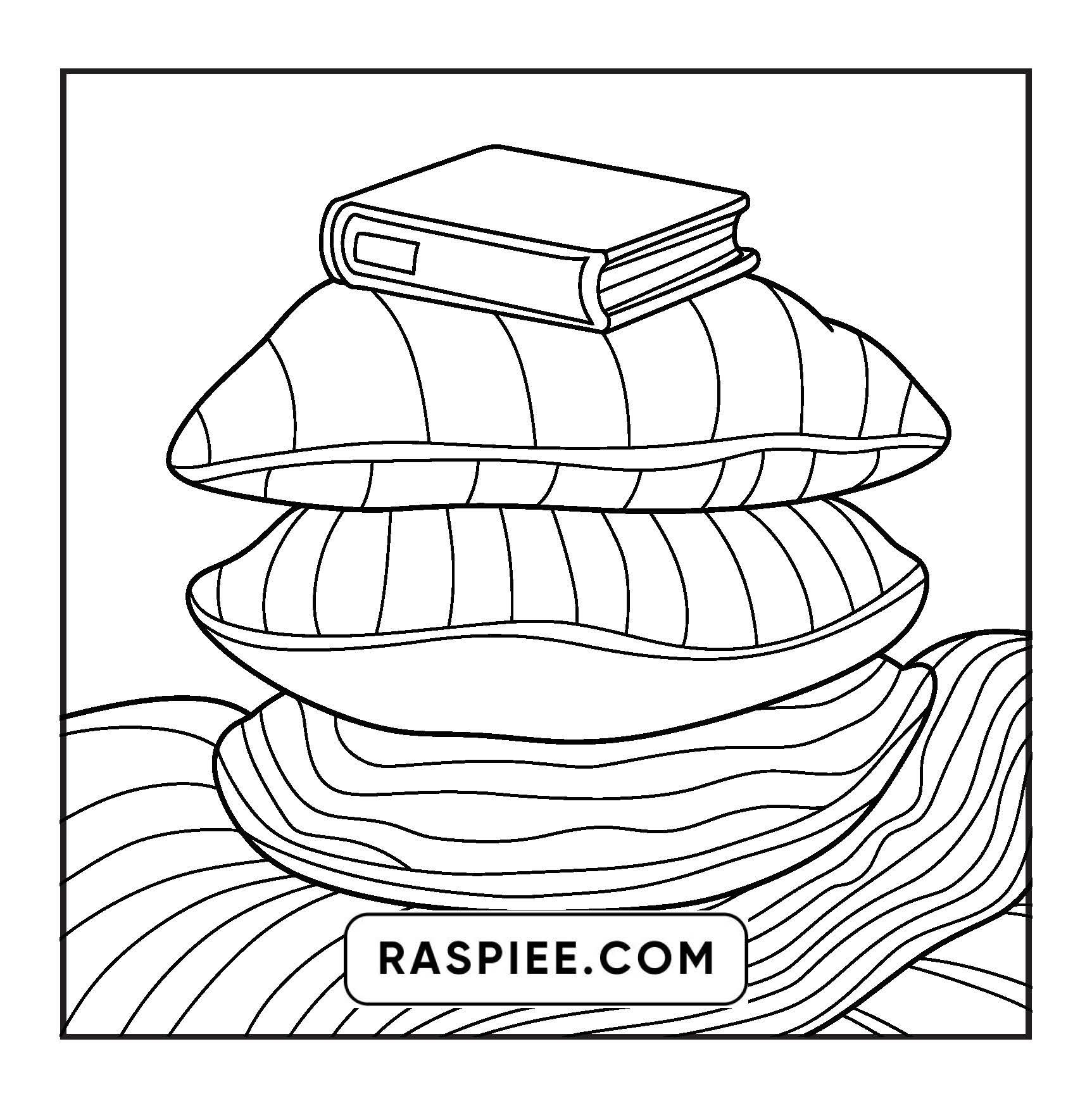 126 Bold and Easy Hygge Place Coloring Pages