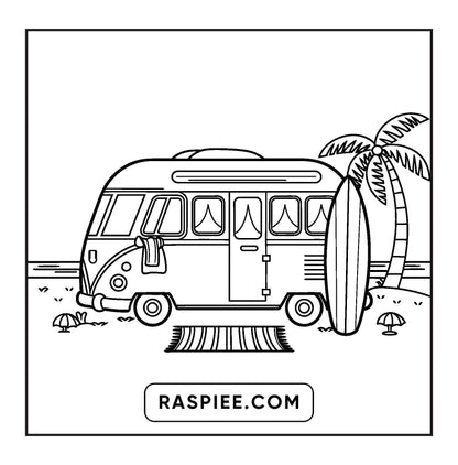 126 Bold and Easy Hygge Place Coloring Pages