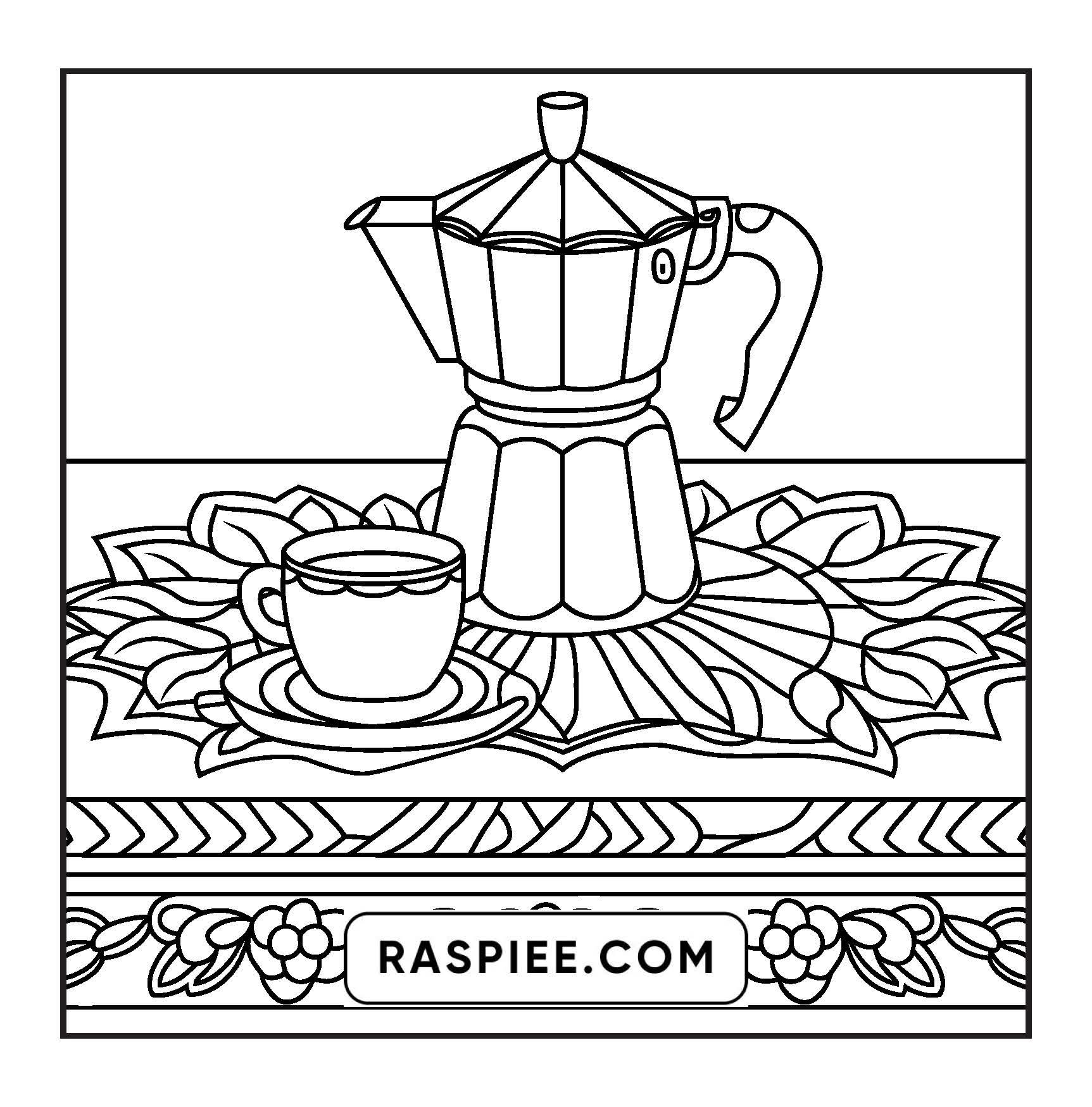 126 Bold and Easy Hygge Place Coloring Pages
