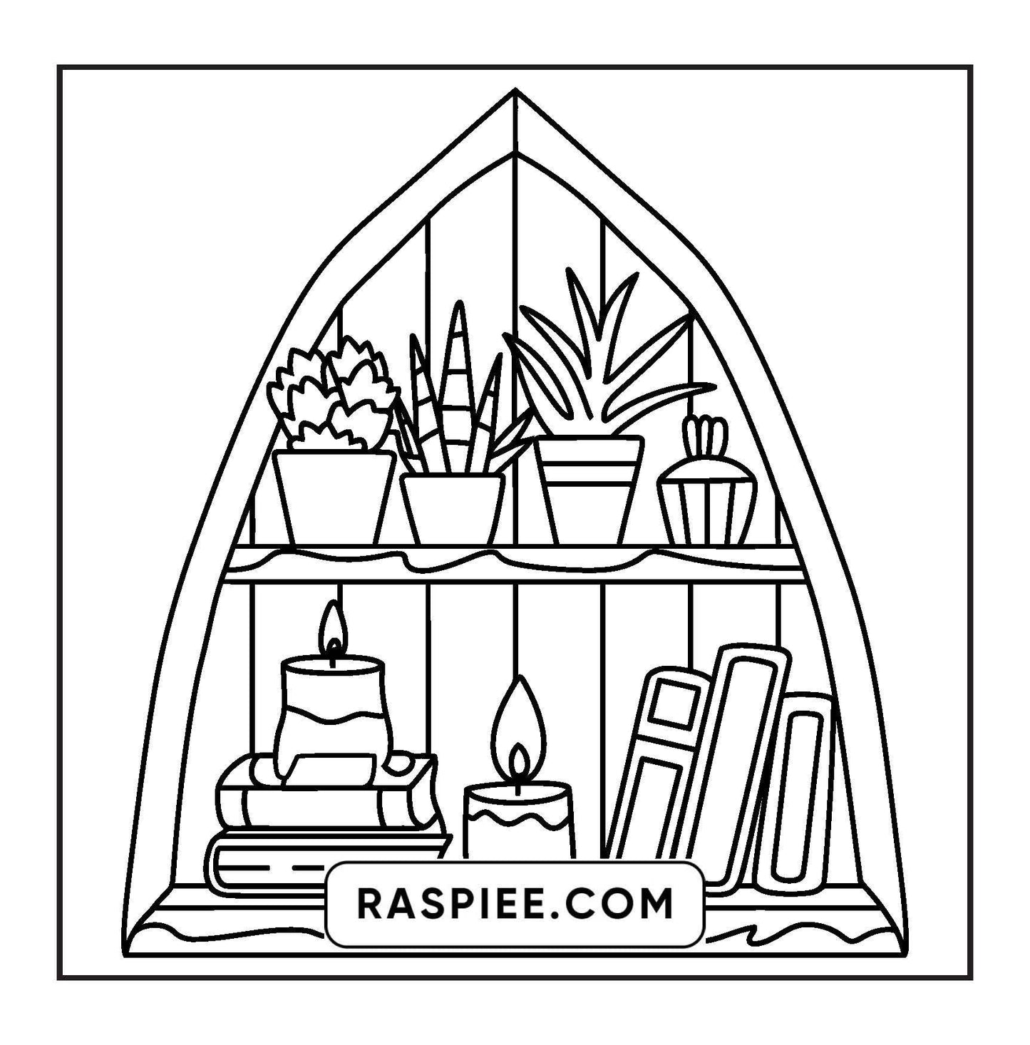 126 Bold and Easy Hygge Place Coloring Pages