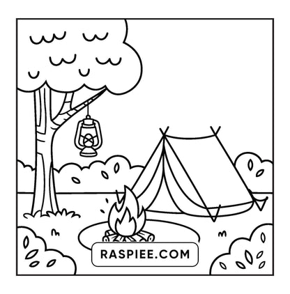 126 Bold and Easy Hygge Place Coloring Pages